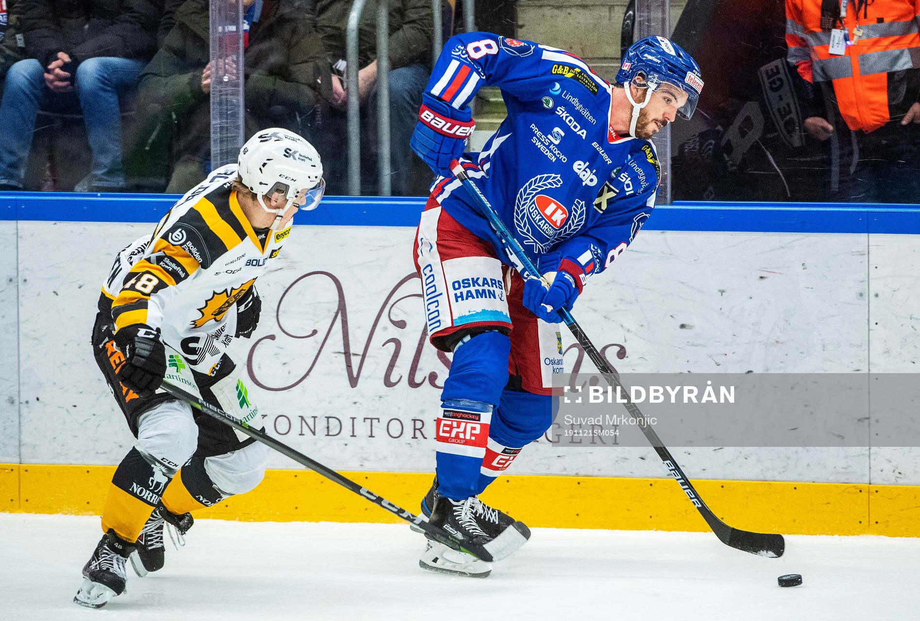 Oskarshamns Simon Després och Skellefteås Jonatan Berggren