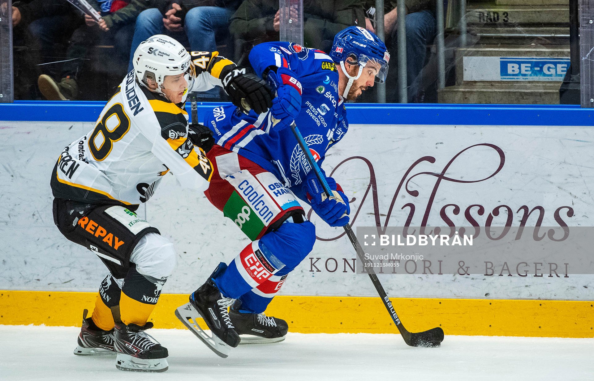 Oskarshamns Simon Després och Skellefteås Jonatan Berggren