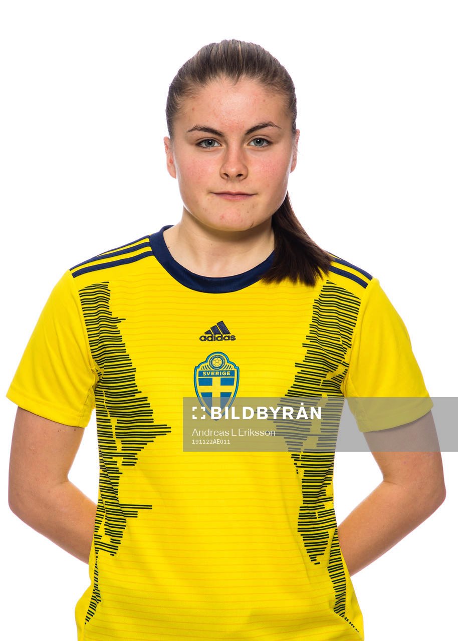 Hanna Wijk i F16-landslaget