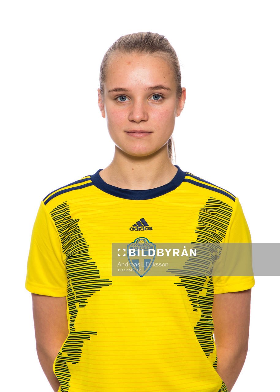 Ida Andersson Weidenberg i F16-landslaget