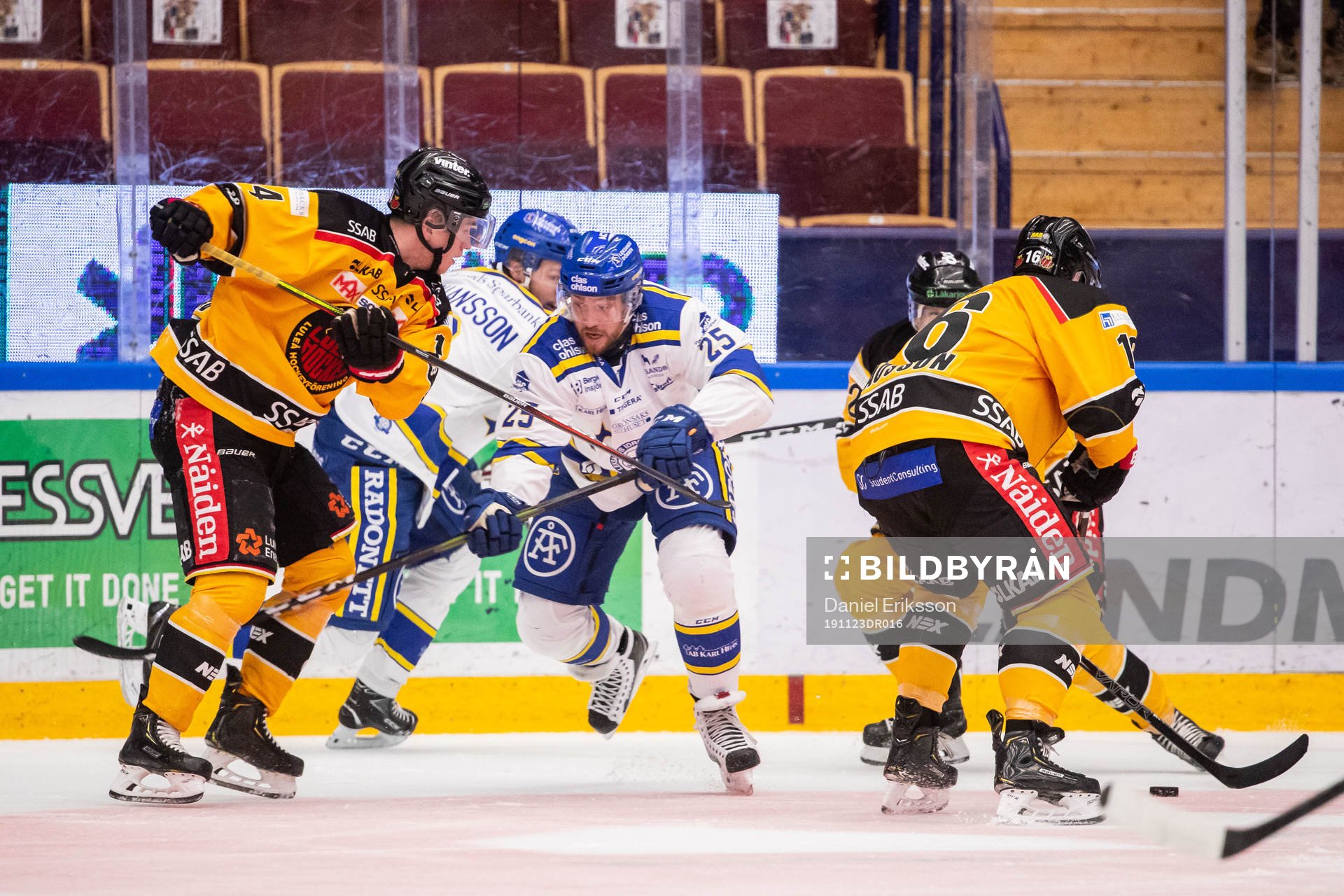Luleås Jonas Berglund och Leksands Linus Persson