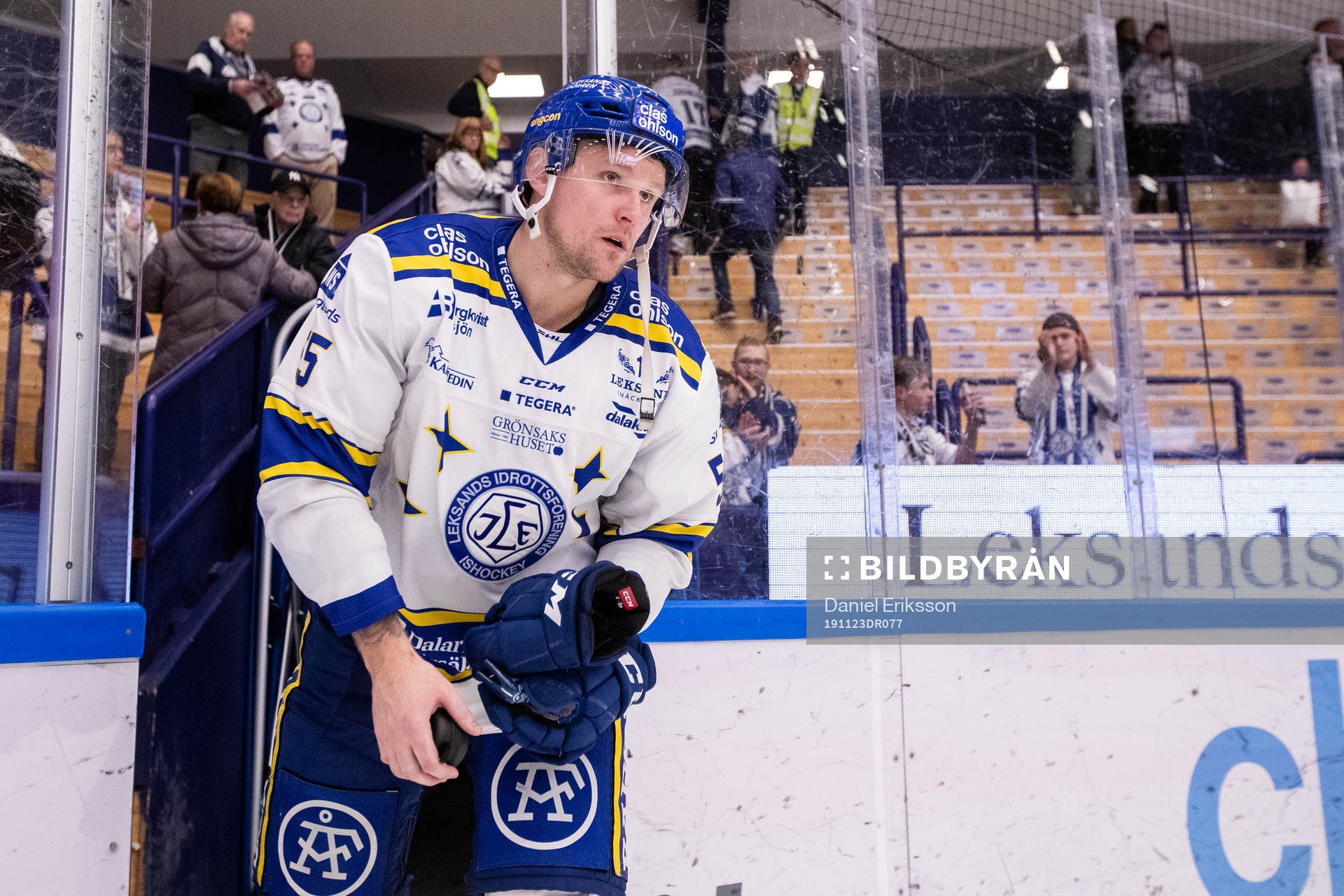 Leksands Jonas Ahnelöv utsedd till matchens krigare