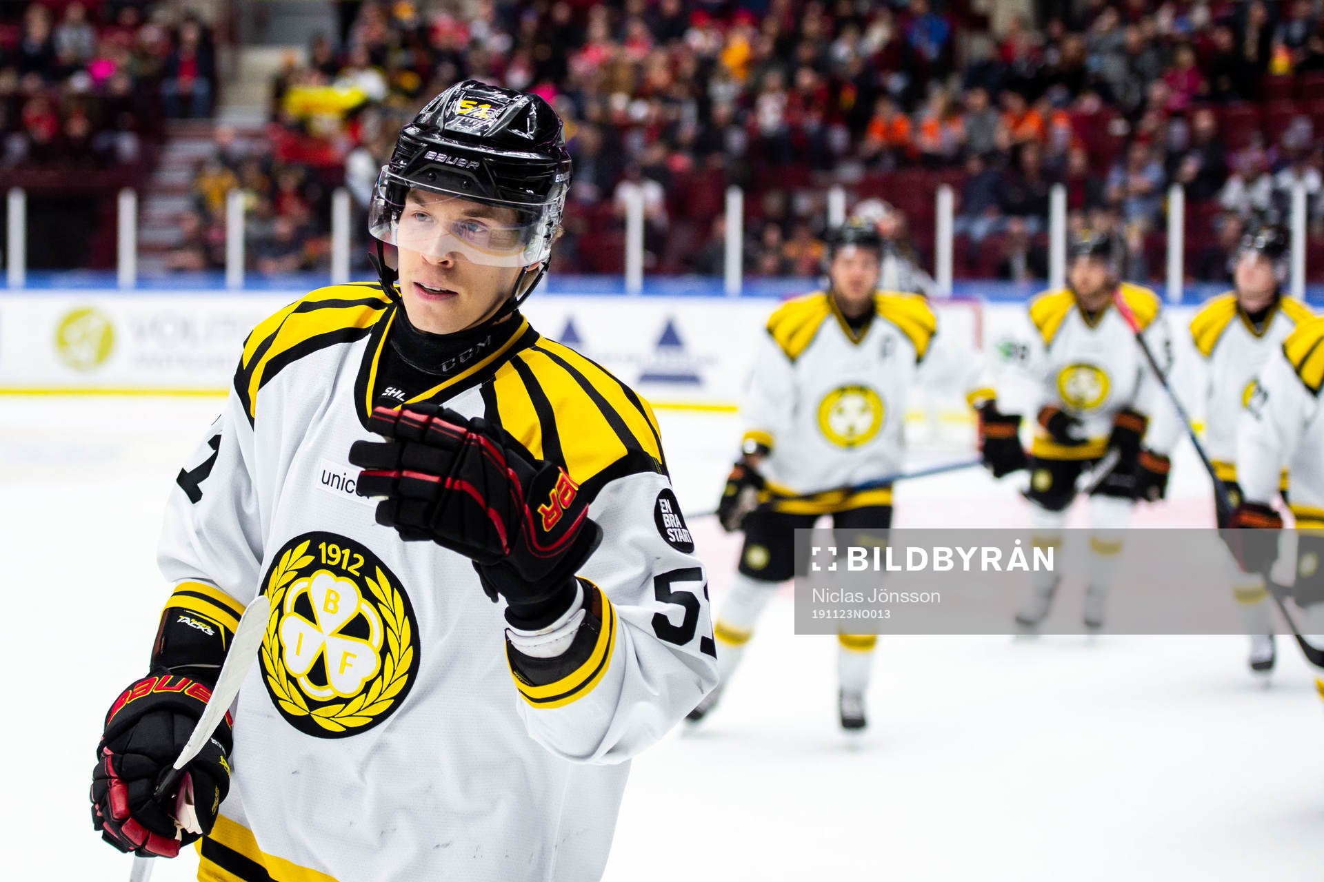 Brynäs Tomi Sallinen jublar