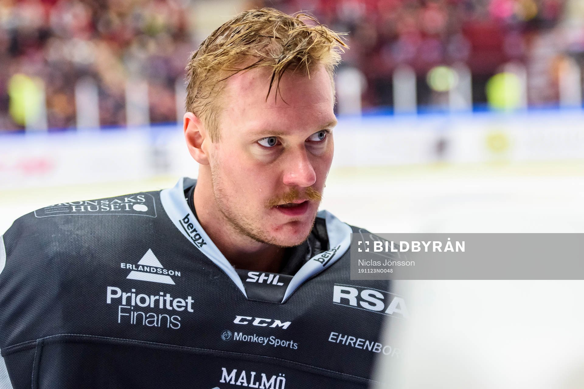Malmö Redhawks målvakt Lars Volden
