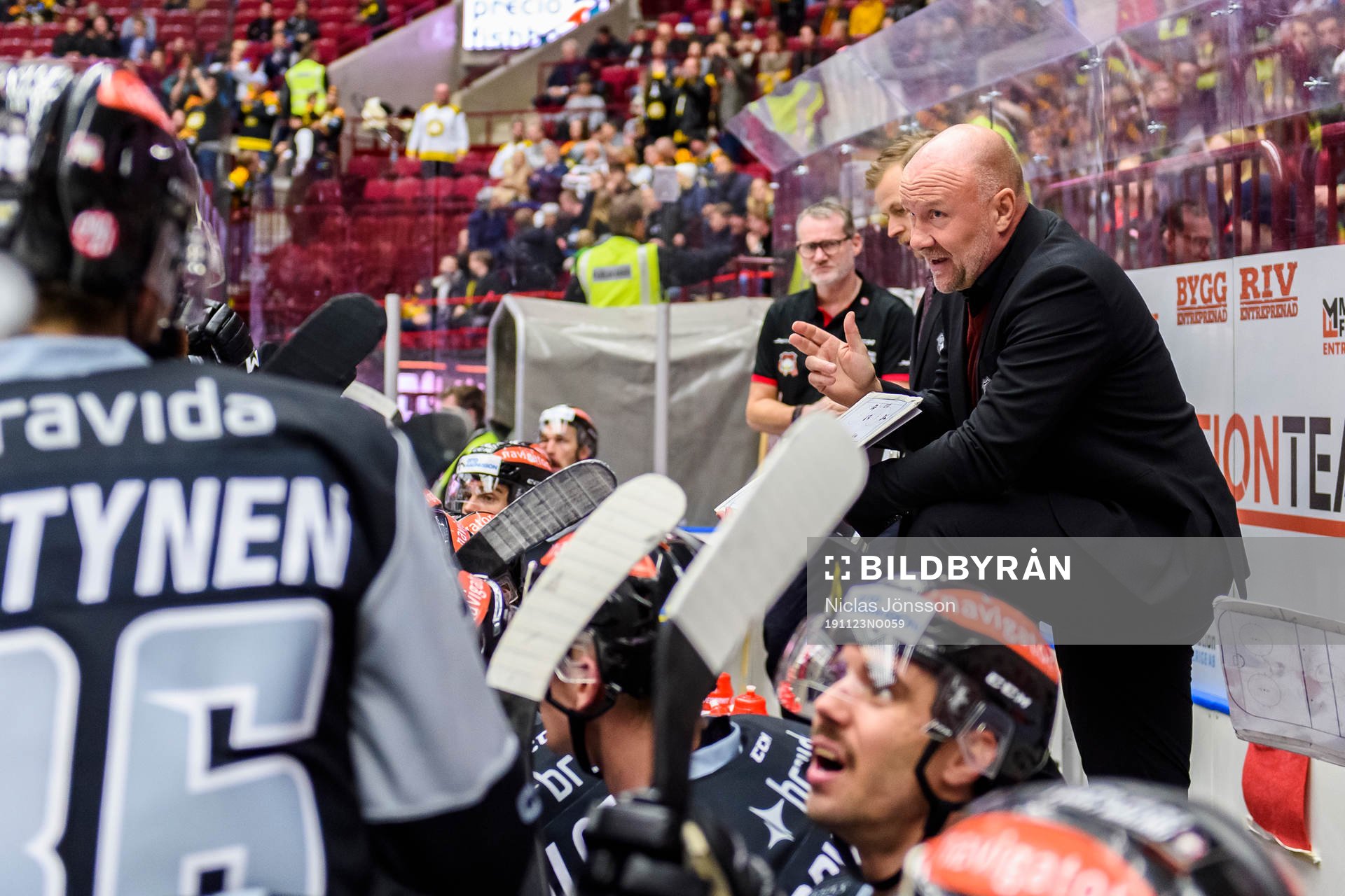 Malmö Redhawks tränare Peter Andersson