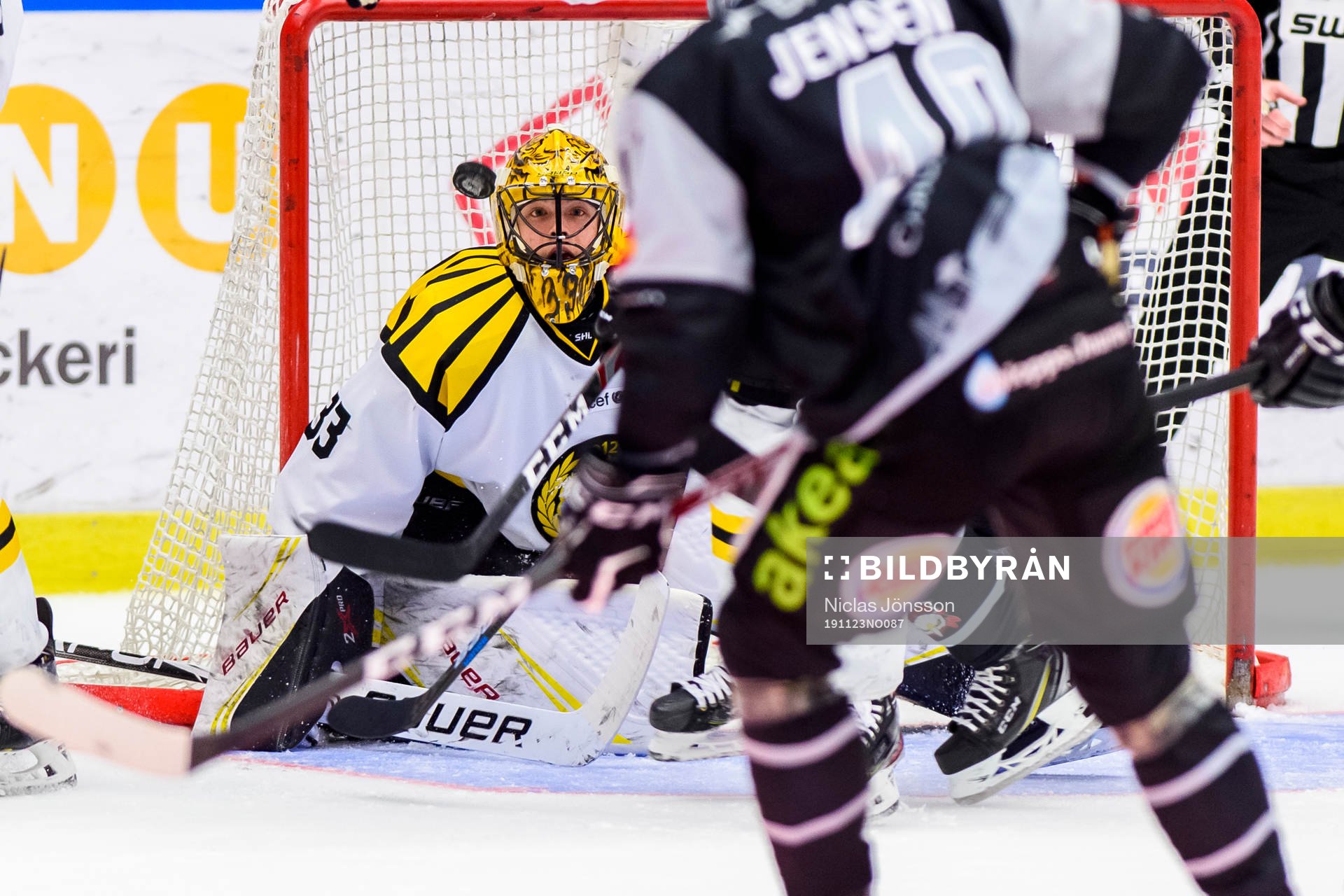 Brynäs målvakt Samuel Ersson