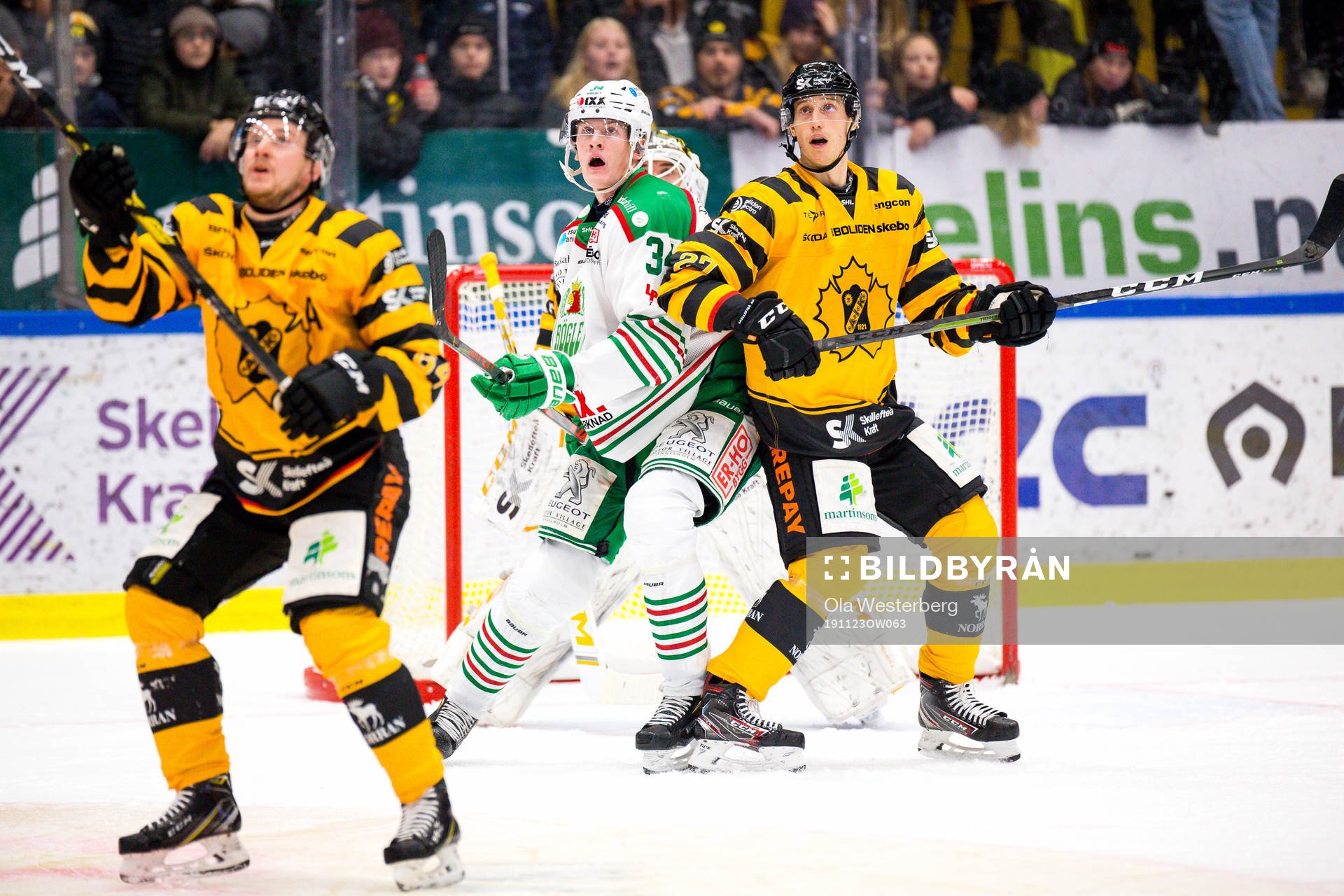 Skellefteås Jonathan Pudas och Robin Alvarez