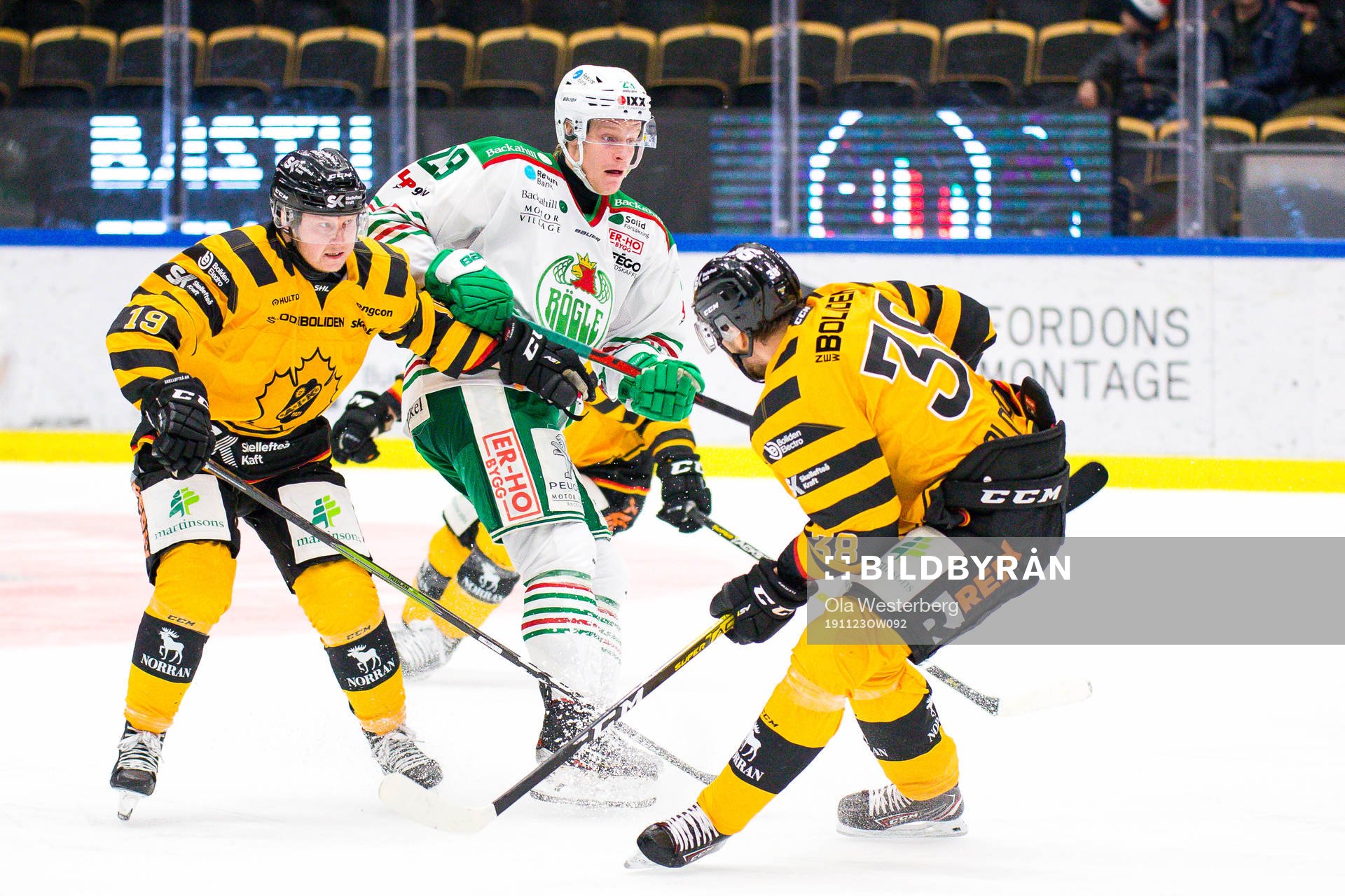 Skellefteås Tuomas Kiiskinen och Jacob Olofsson