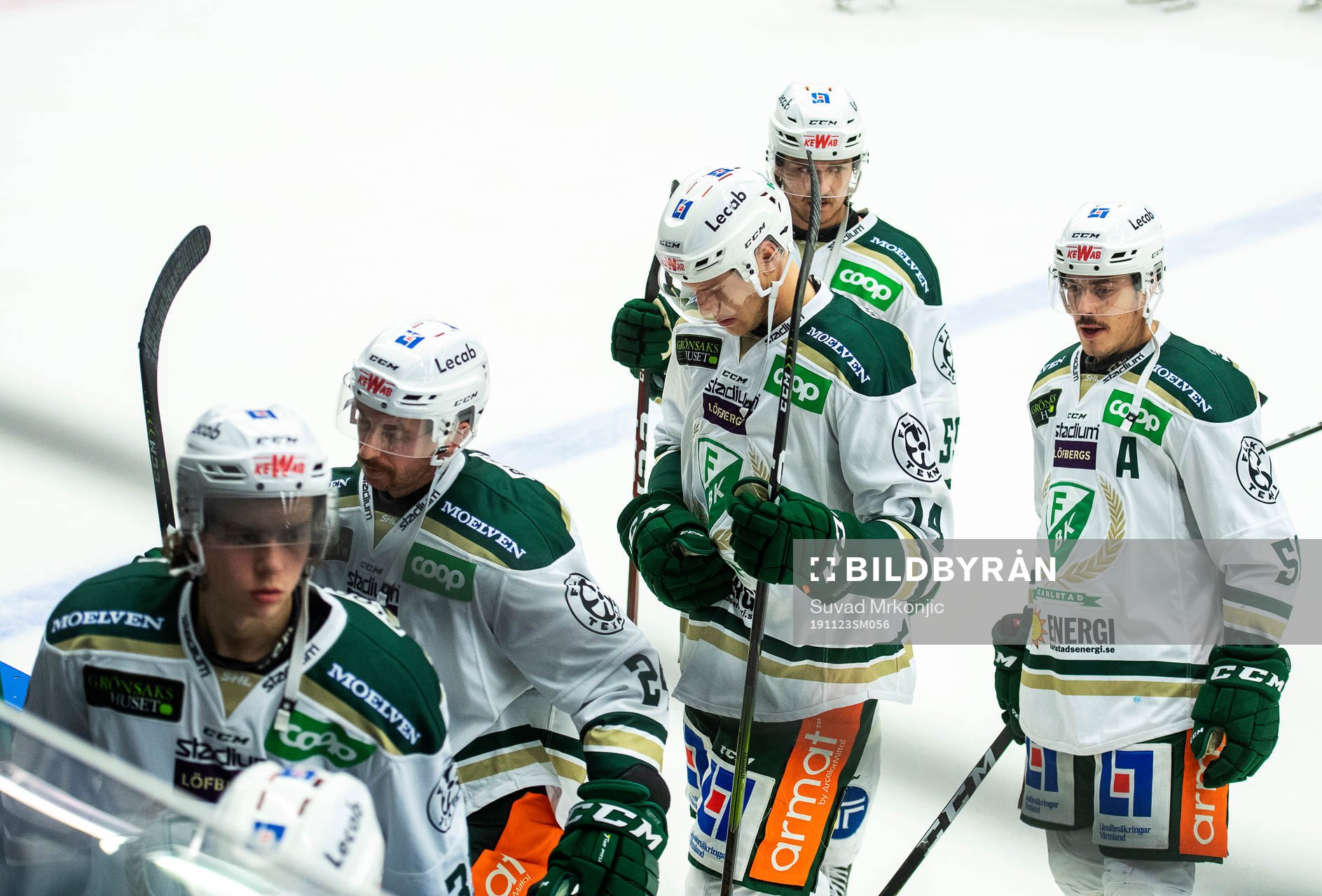 Färjestads spelare deppar