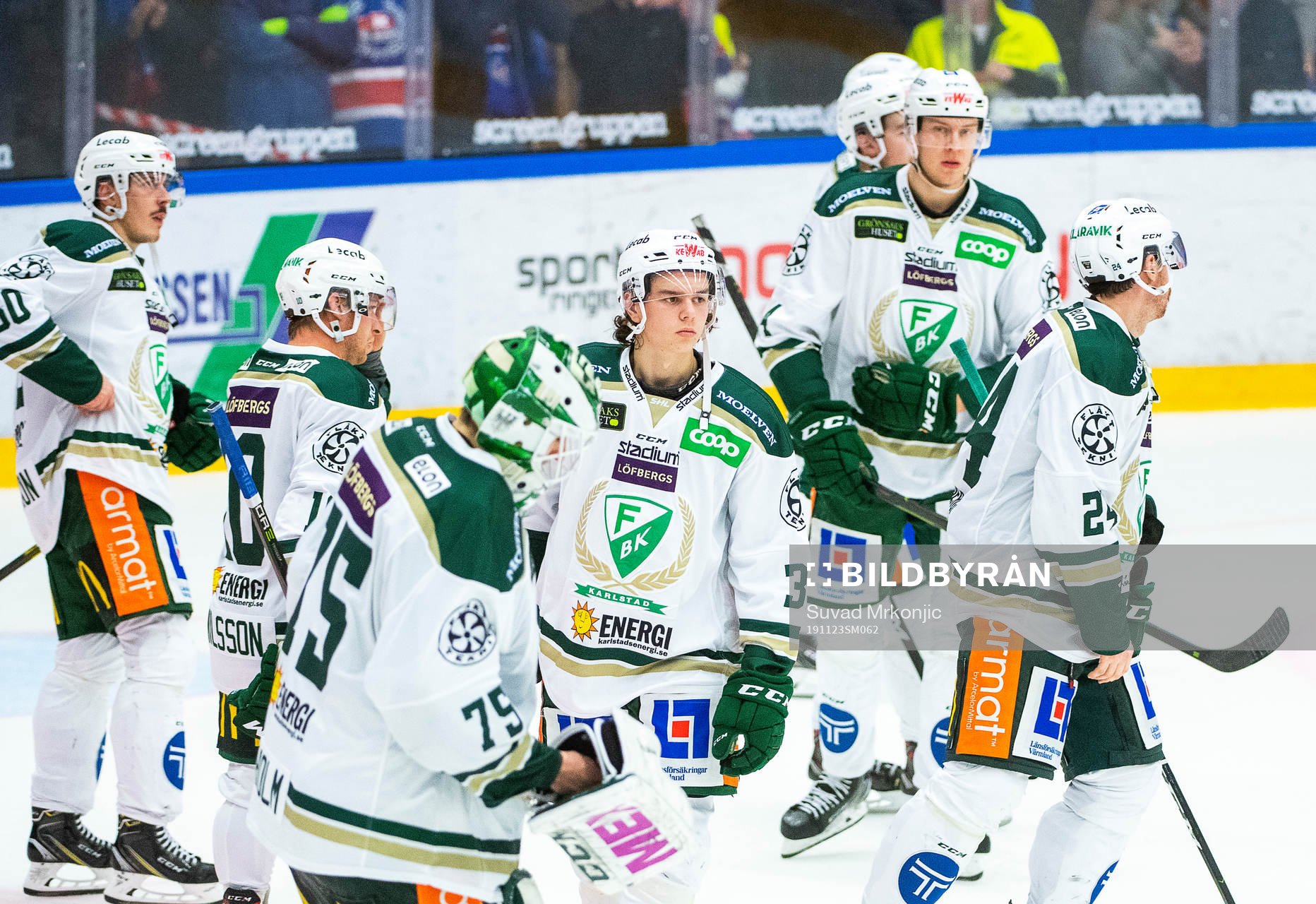Färjestads spelare deppar