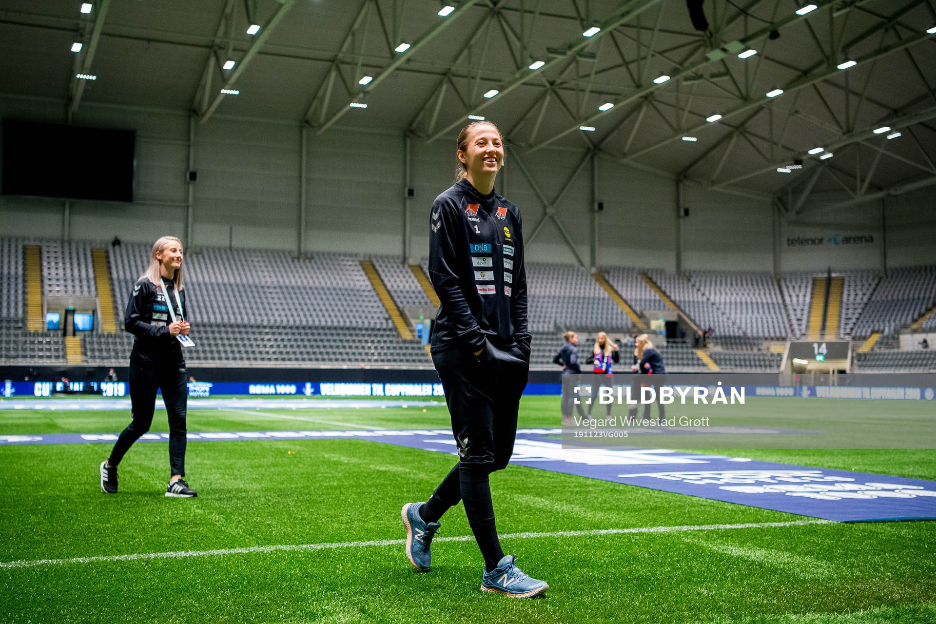 Goalkeeper Cecilie Fiskerstrand of LSK Kvinner