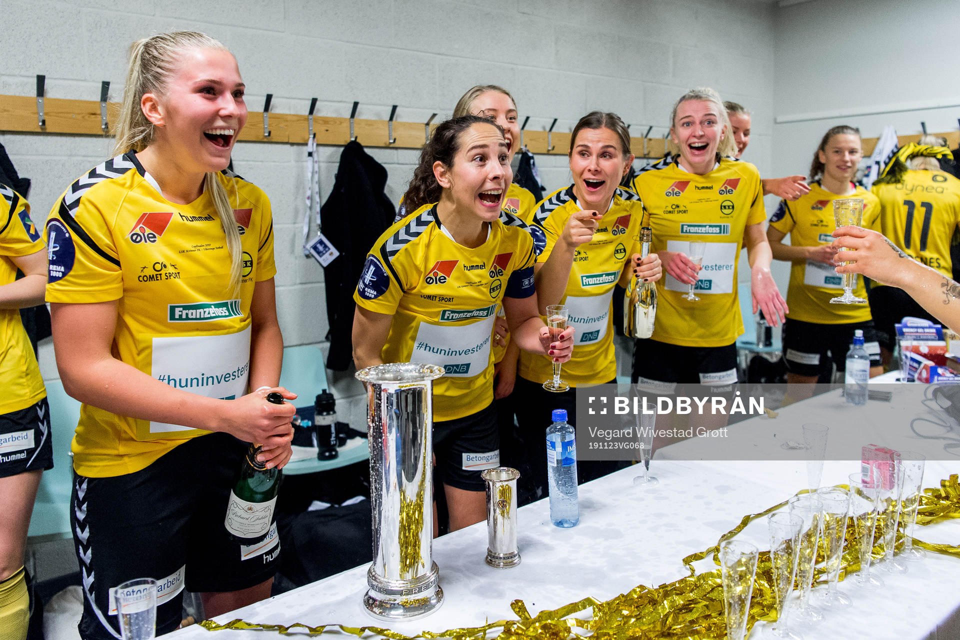 Emilie Nautnes, Ingrid Moe Wold, Emilie Haavi and Ina