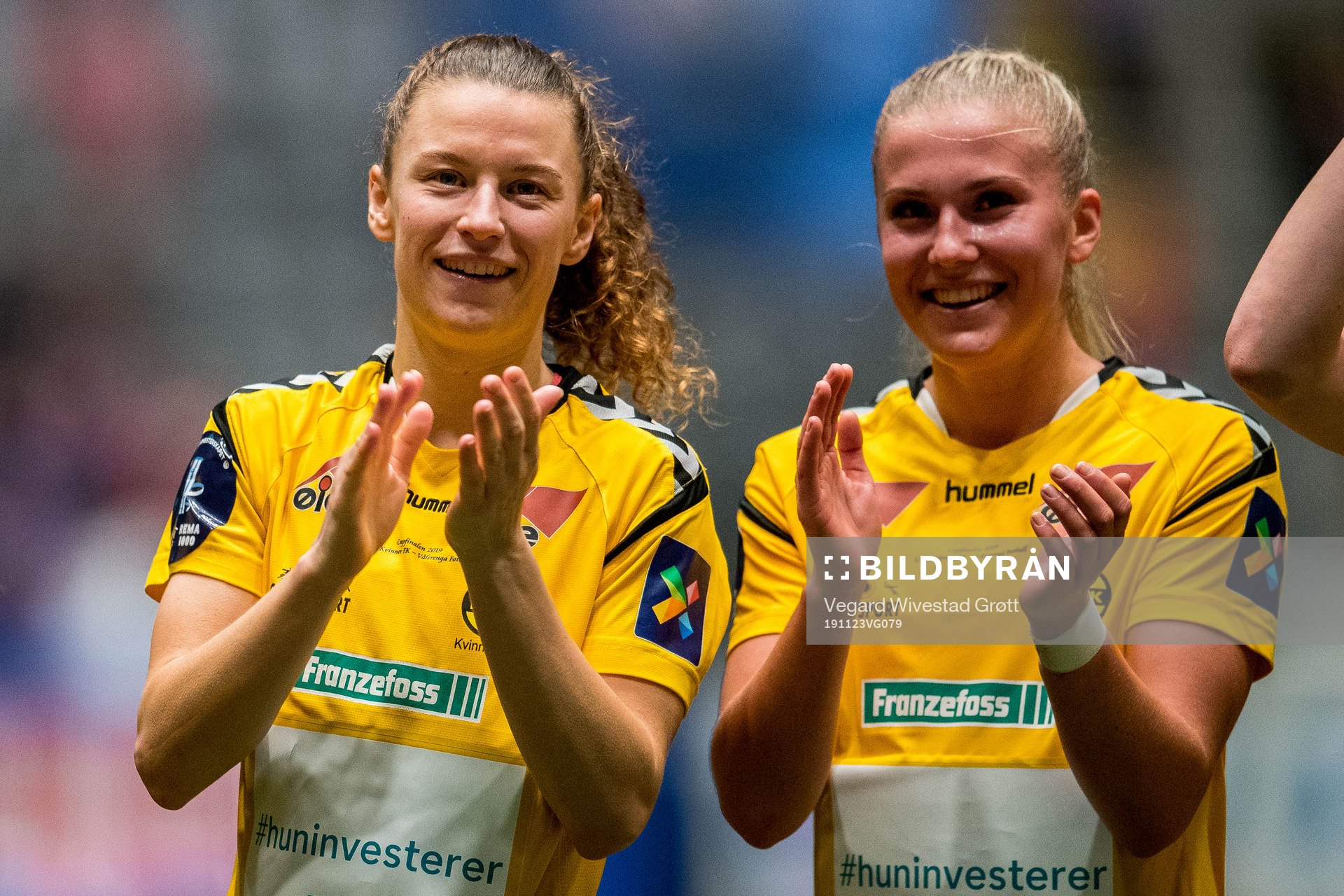 Synne Skinnes Hansen and Emilie Nautnes of LSK Kvinner