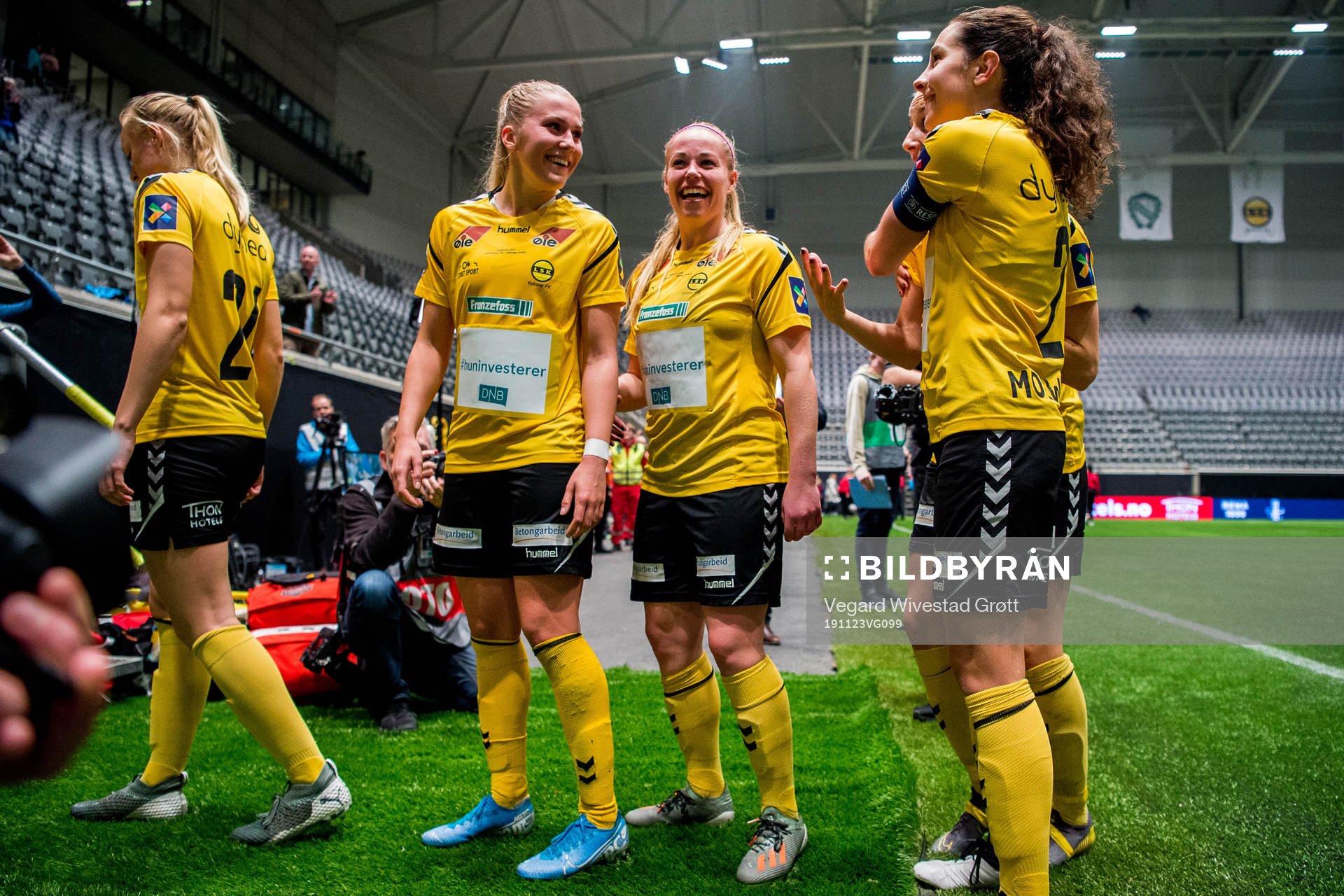 Emilie Nautnes, Therese Sessy Åsland and Ingrid Moe Wold