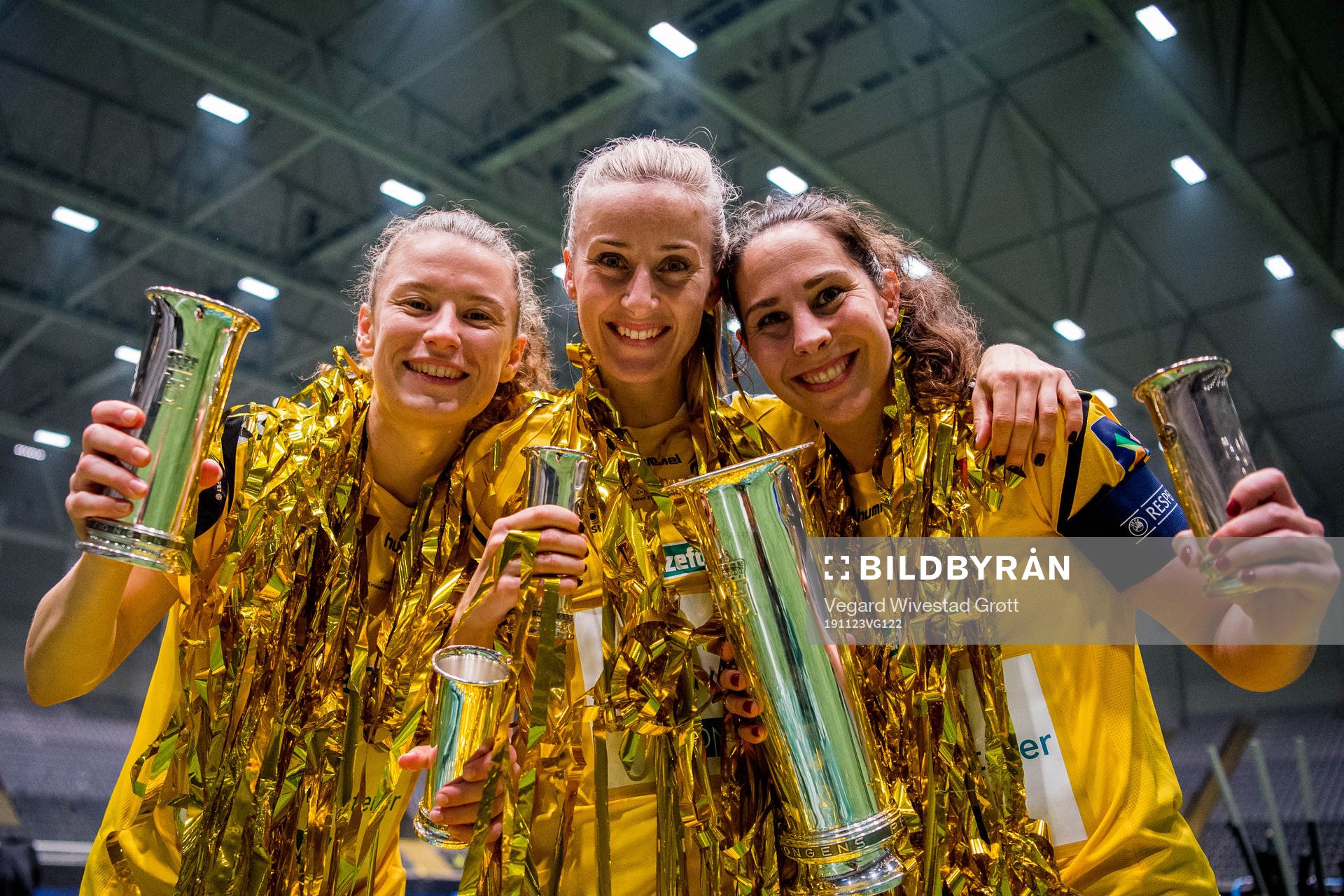 Synne Skinnes Hansen, Anja Sønstevold and Ingrid Moe Wold
