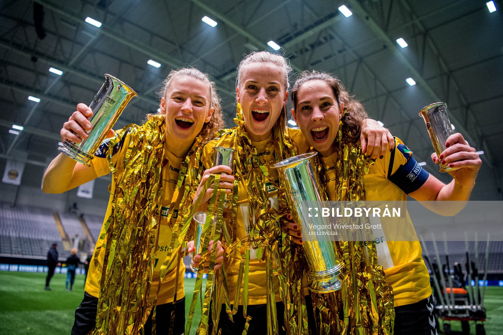Synne Skinnes Hansen, Anja Sønstevold and Ingrid Moe Wold