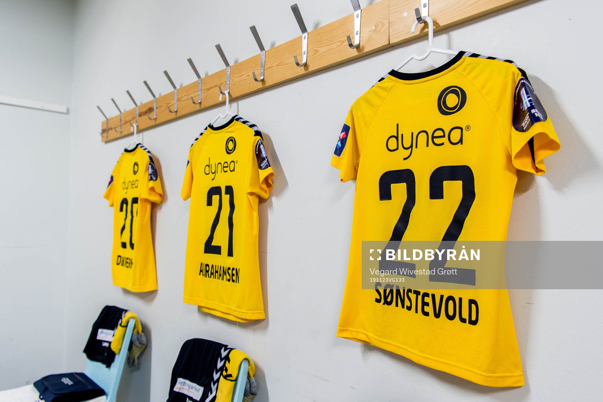The shirt of Anja Sønstevold of LSK Kvinner in the