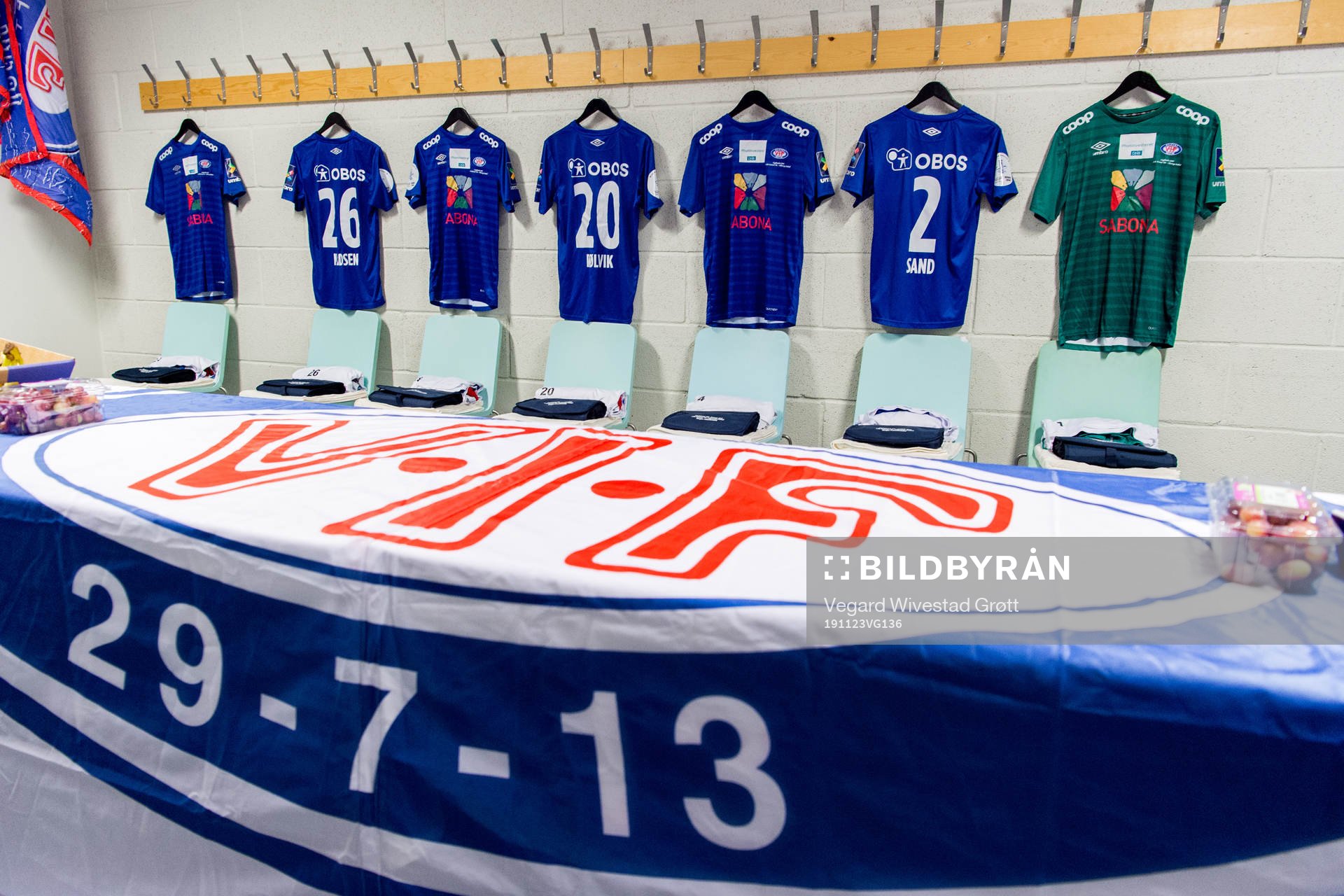 The shirts of Rikke Marie Madsen, Marie Dølvik Markussen