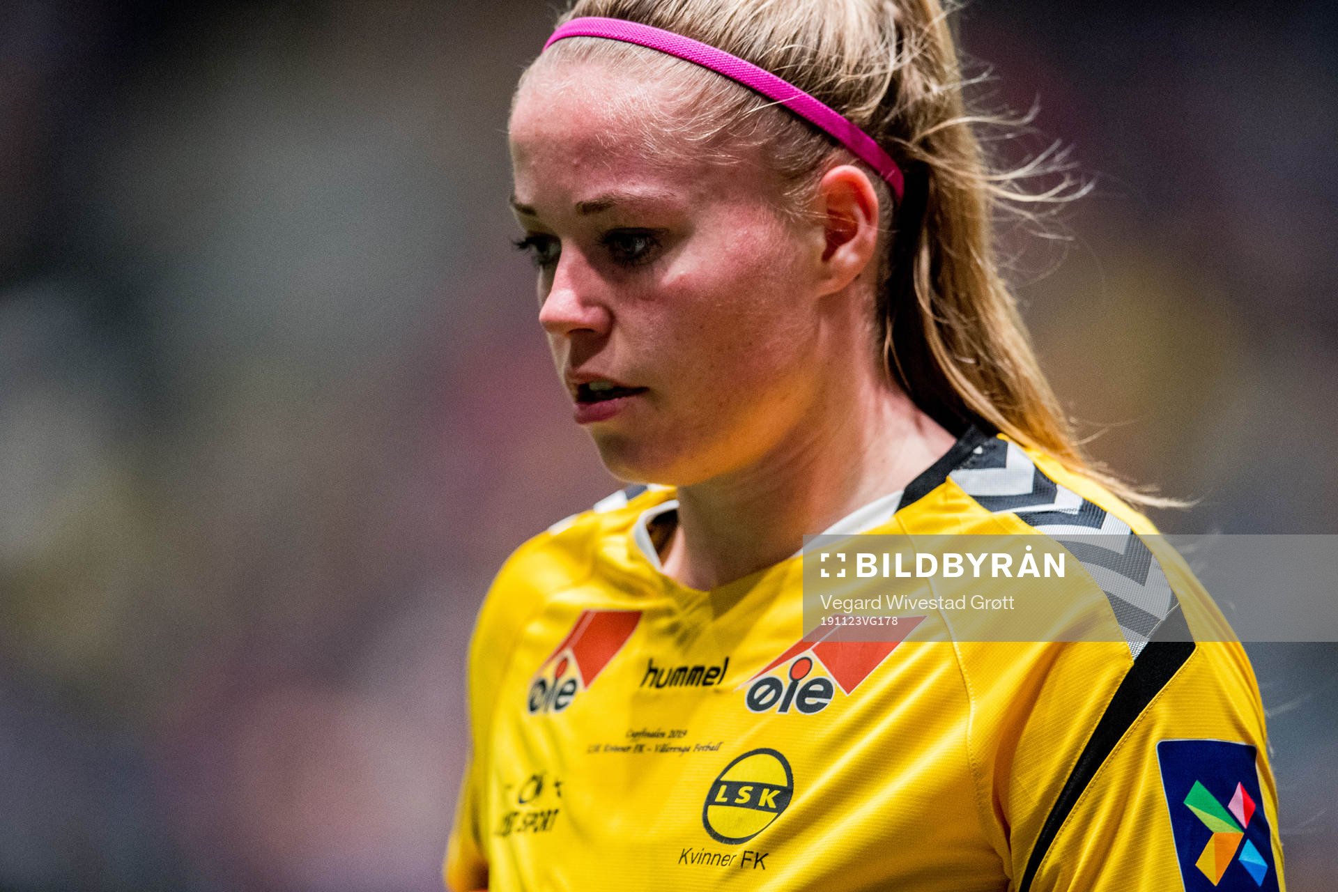 Therese Sessy Åsland of LSK Kvinner