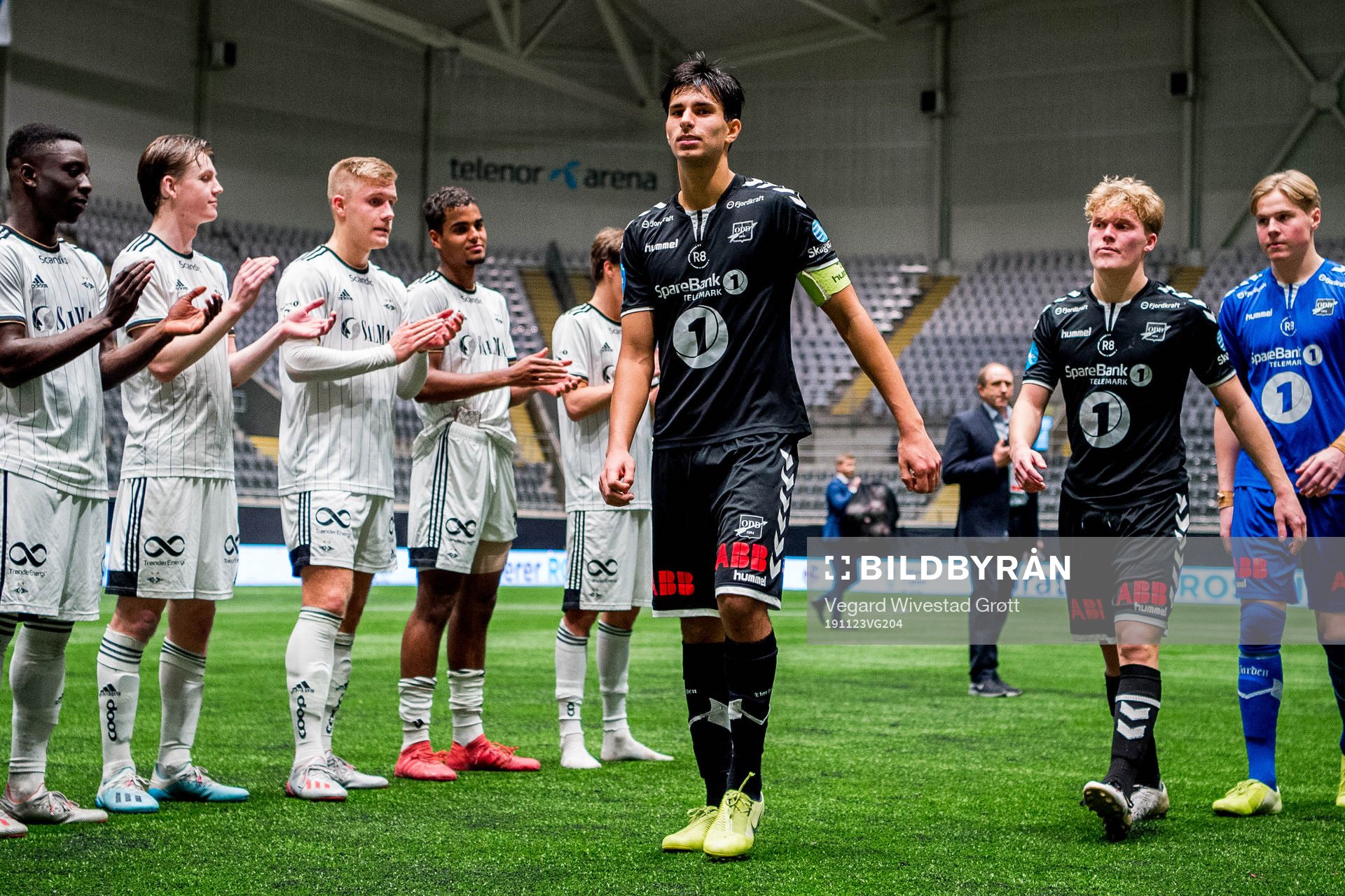 Bjørn Mæland of Odd looks dejected