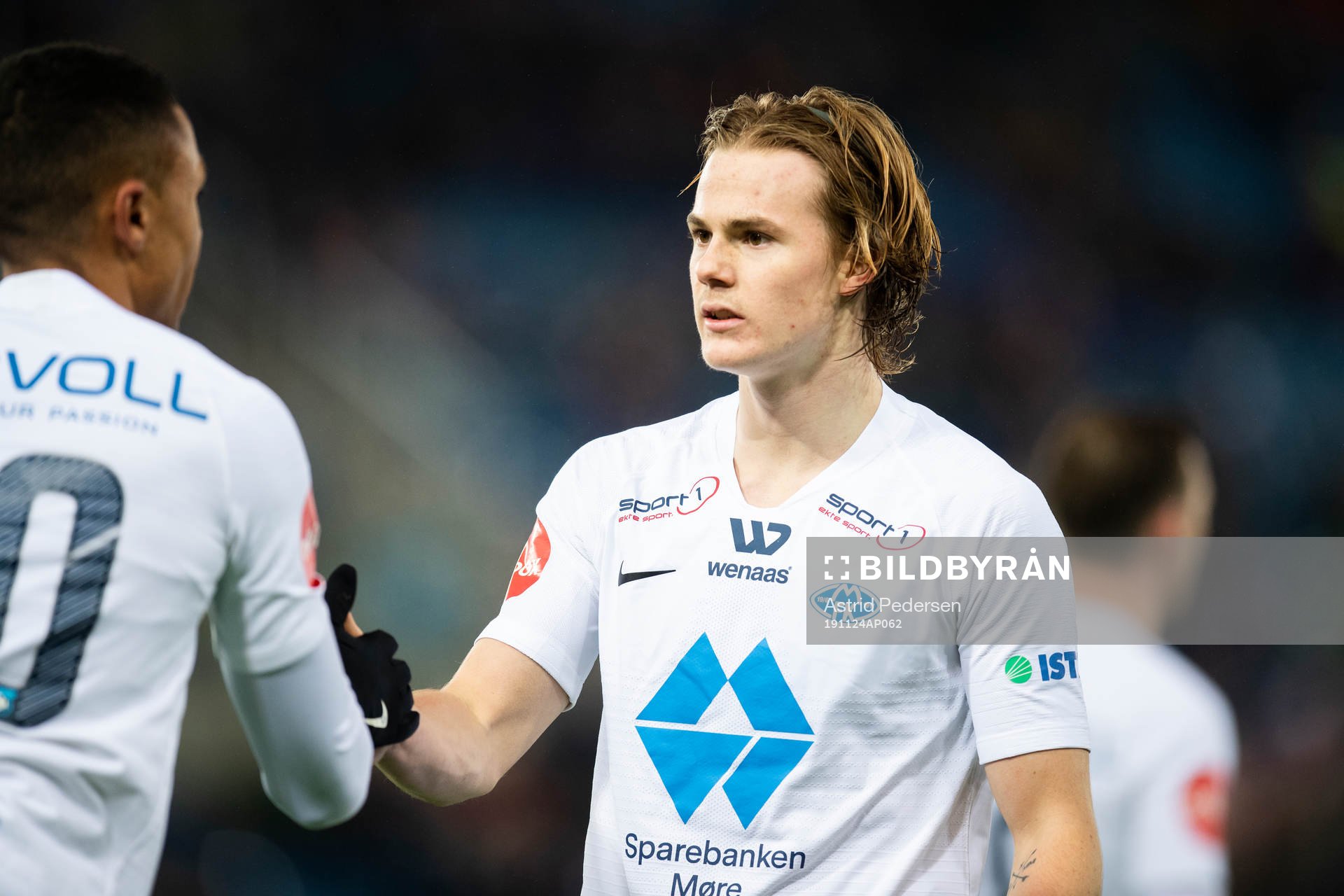 Mathis Bolly and Tobias Christensen of Molde