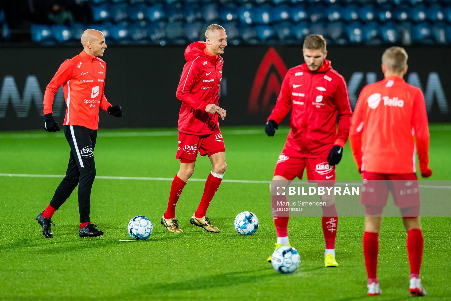Ruben Kristiansen and Kristoffer Ramos Barmen of Brann