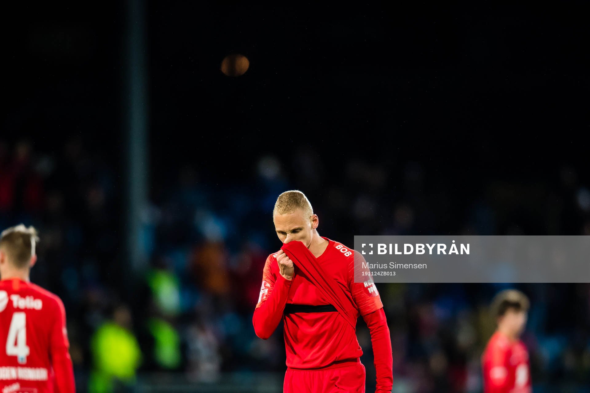 Kristoffer Ramos Barmen of Brann looks dejected