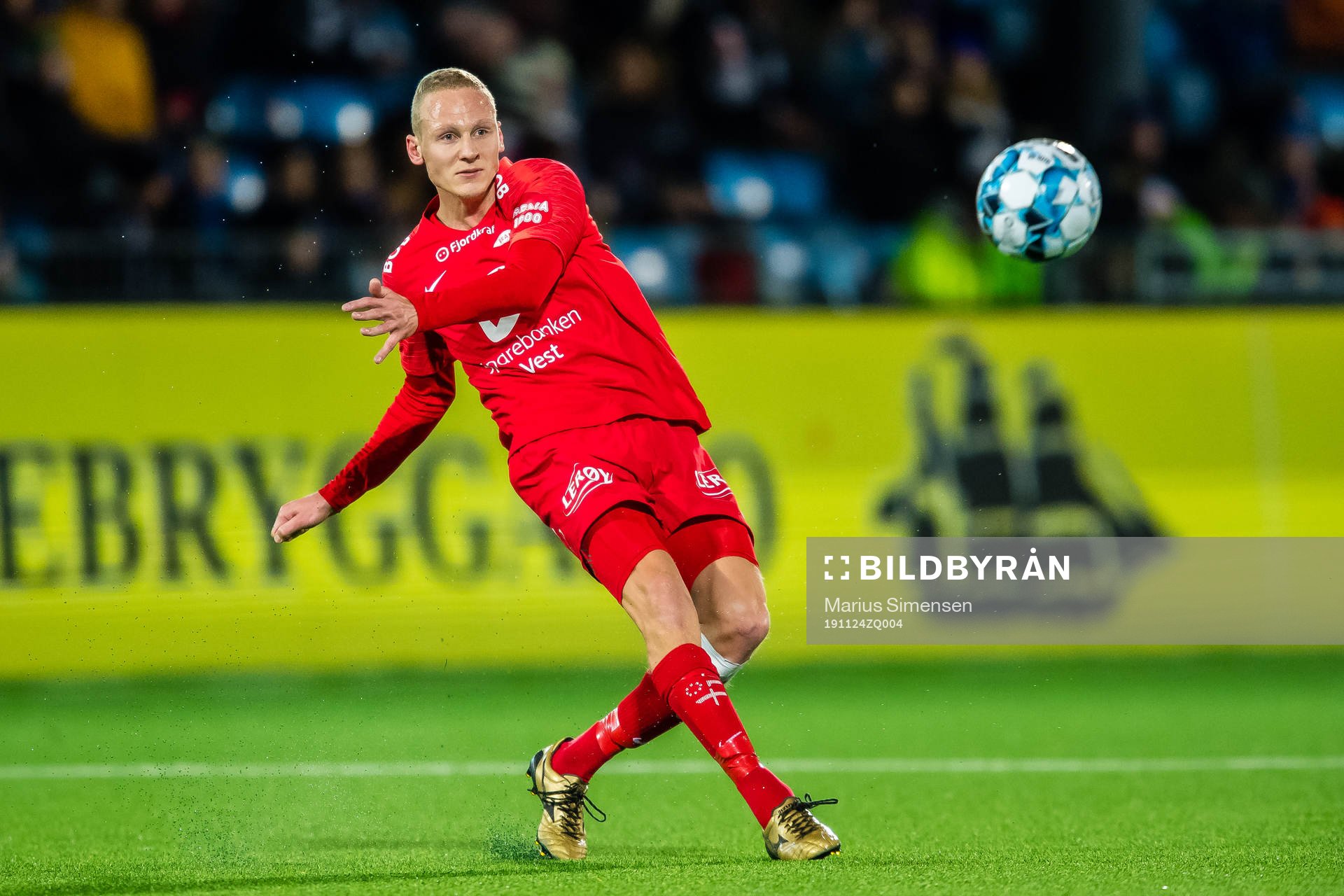 Kristoffer Ramos Barmen of Brann during the Eliteserien match between Strømsgodset and brann on November 24, 2019 in Drammen.