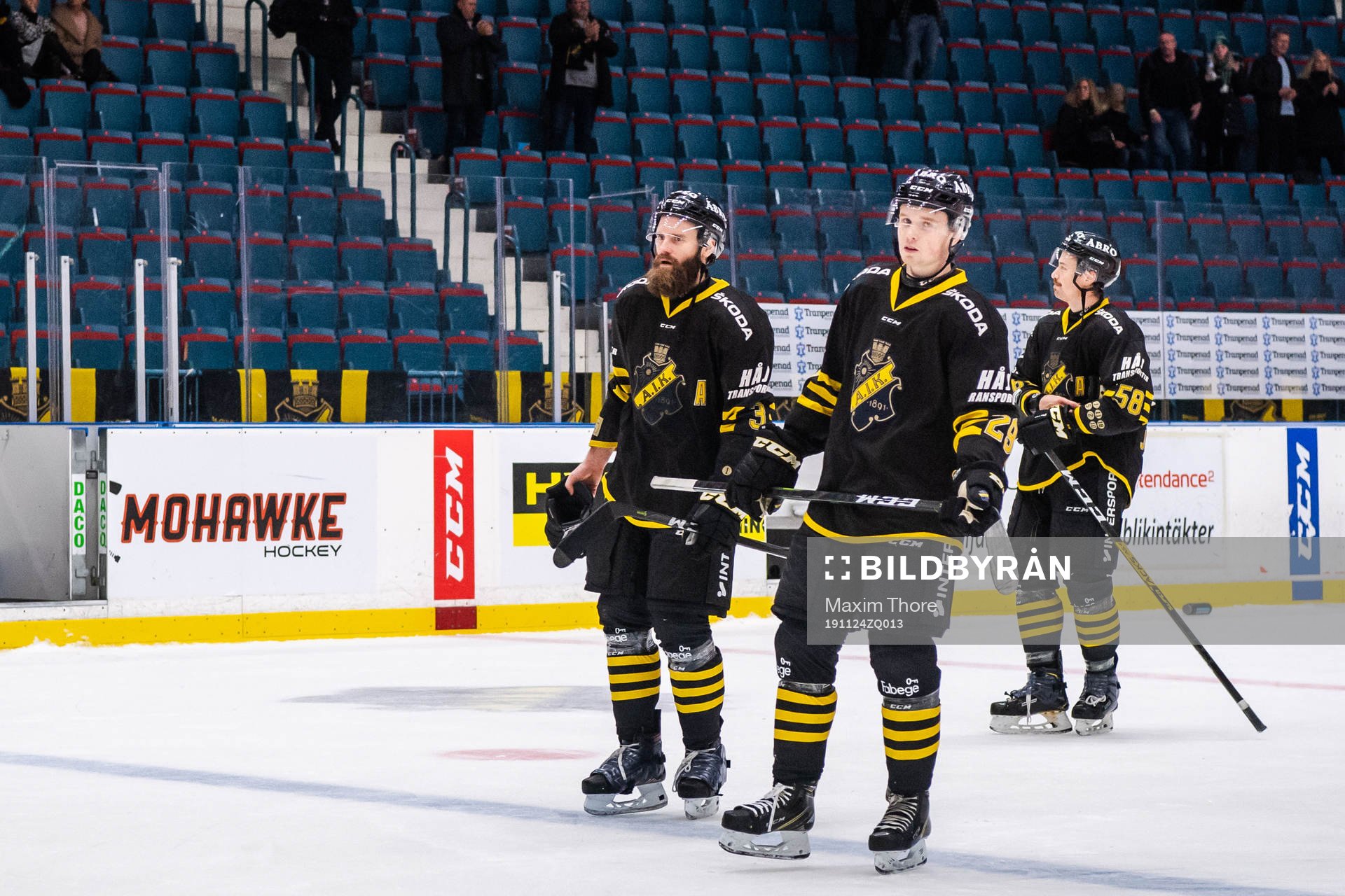 s Johan Larsson och David Karlström deppar