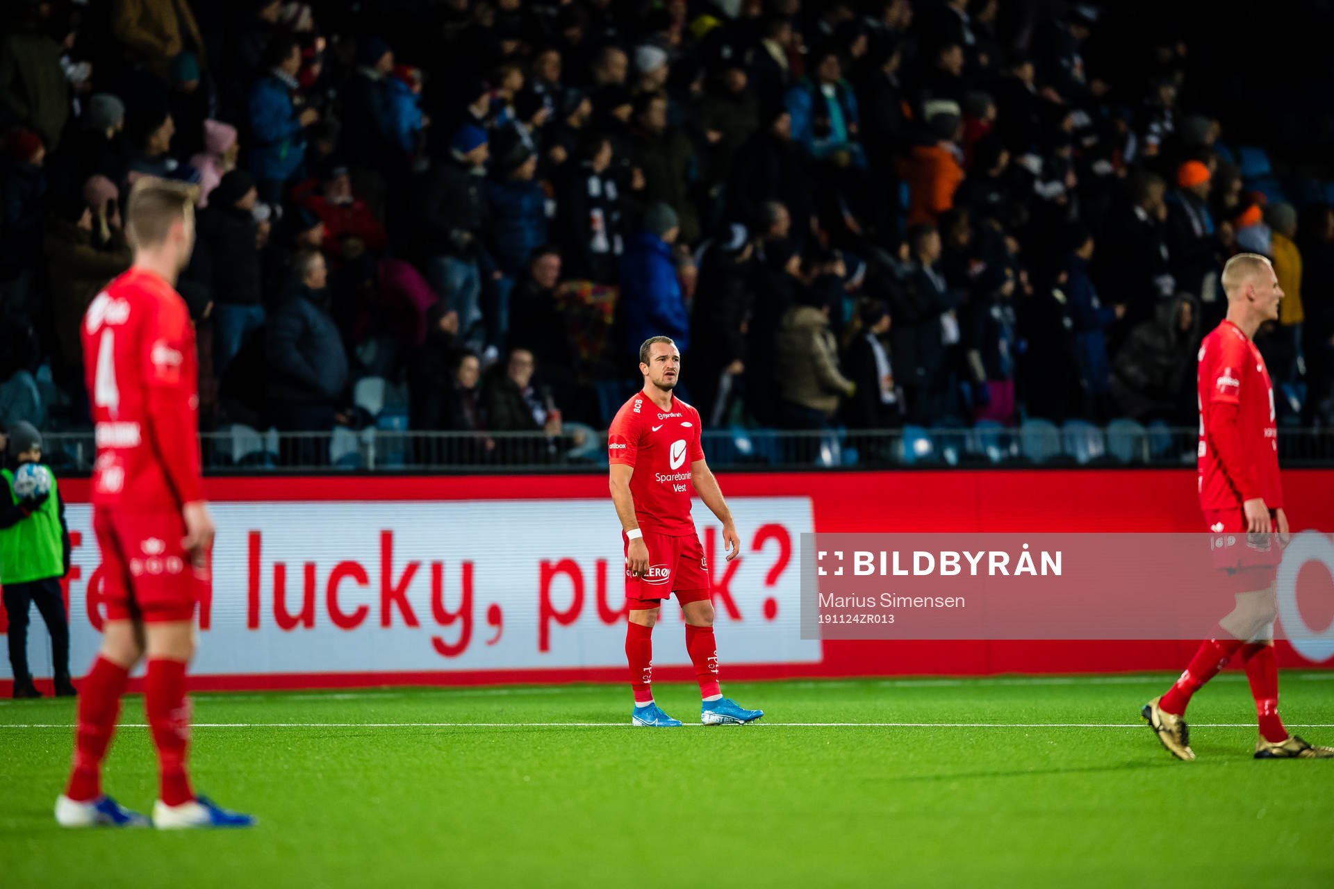 Veton Berisha of Brann looks dejected