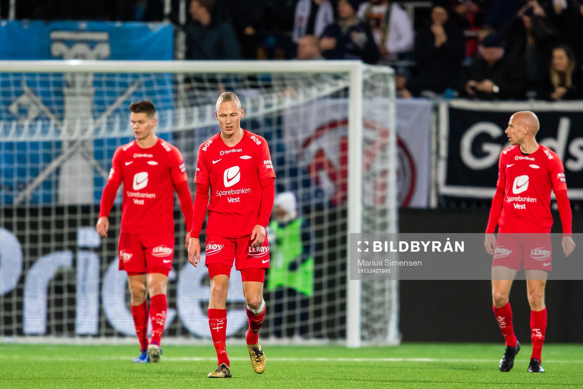 Kristoffer Ramos Barmen of Brann looks dejected