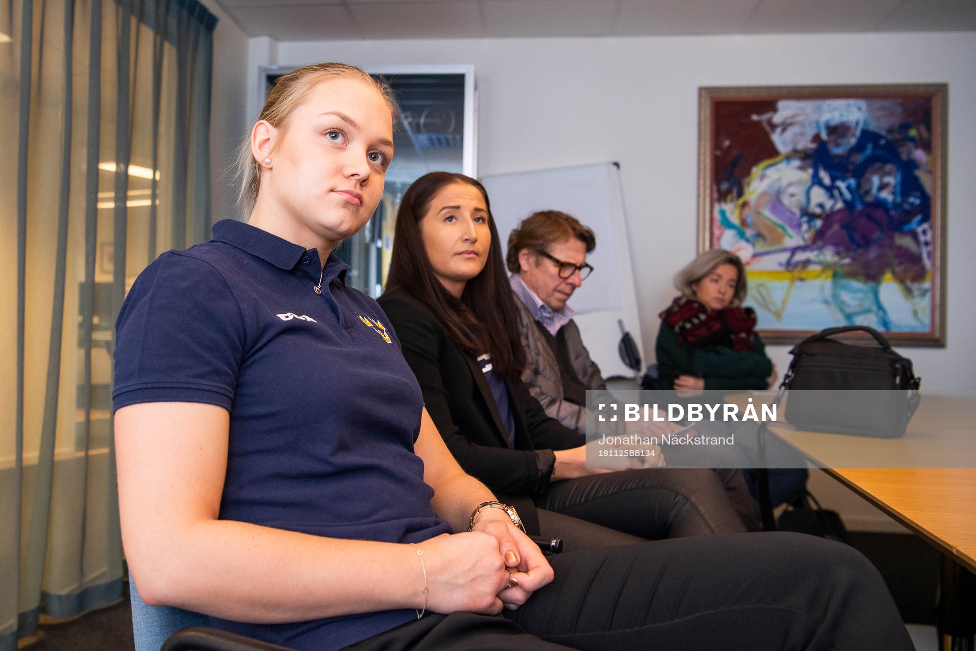 Damkronornas Fanny Rask och Josefin Bouveng