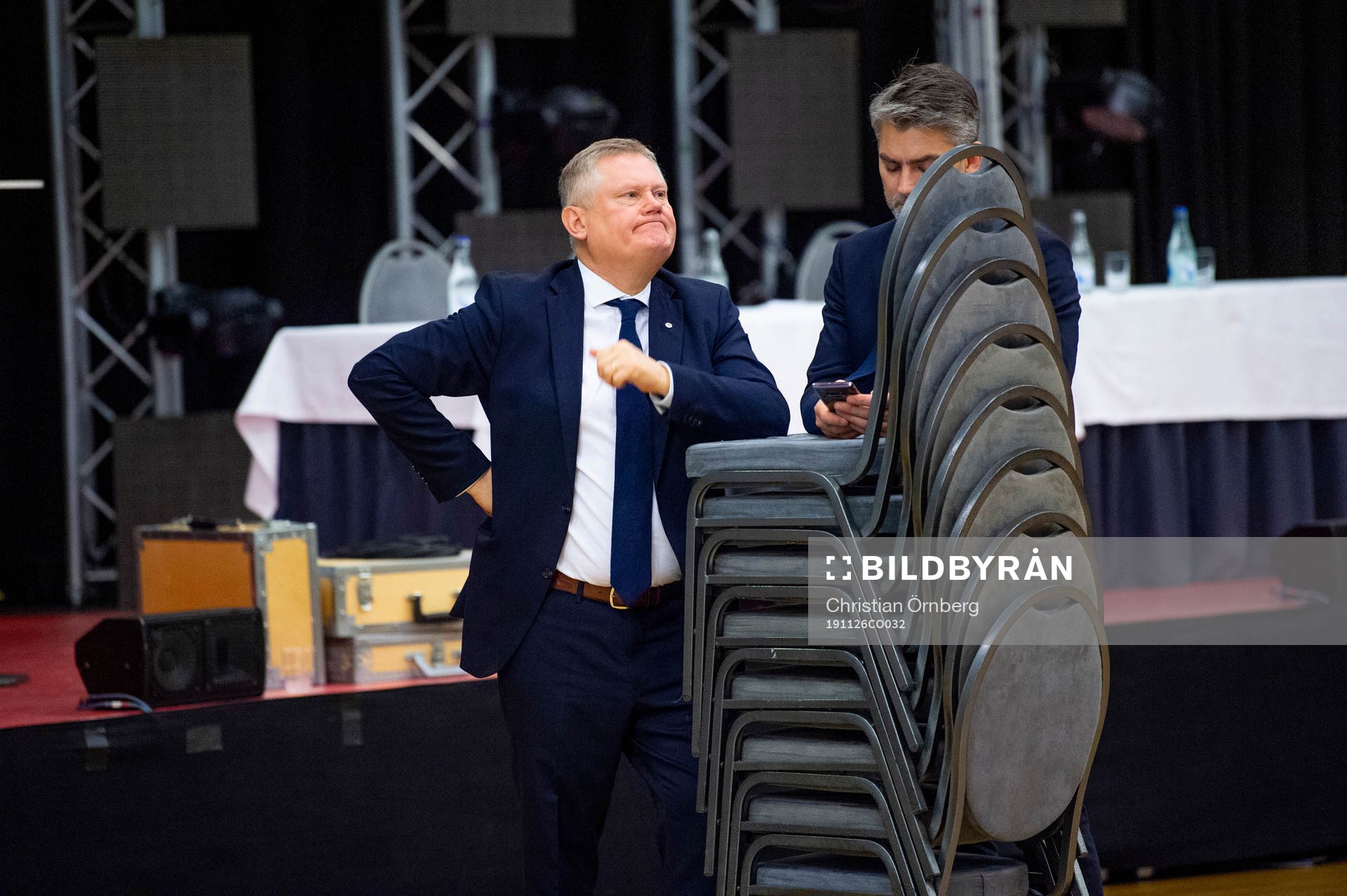 MFFs ordförande Anders Pålsson och VD Niclas Carlnén