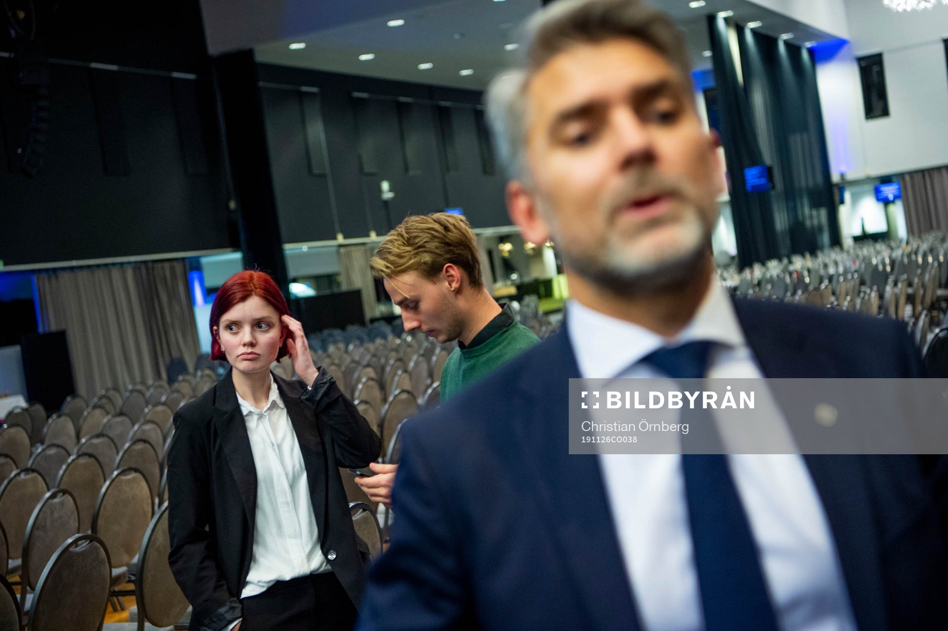 MFF Supports ordförande, Thelma Ernst och MFFs VD Niclas