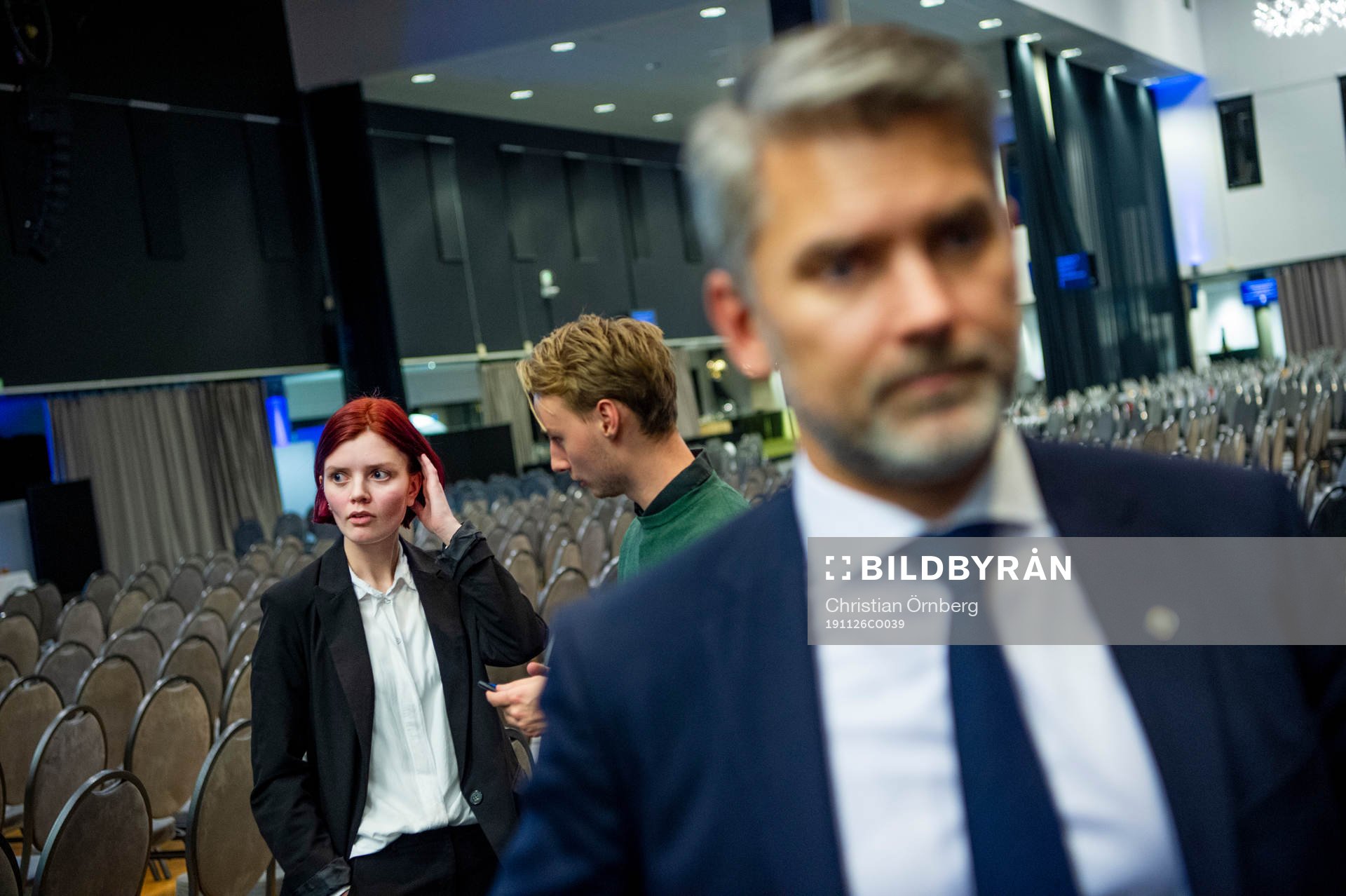 MFF Supports ordförande, Thelma Ernst och MFFs VD Niclas