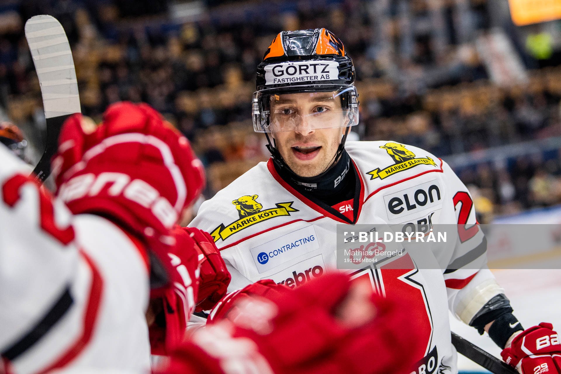 Örebros Sakari Salminen jublar