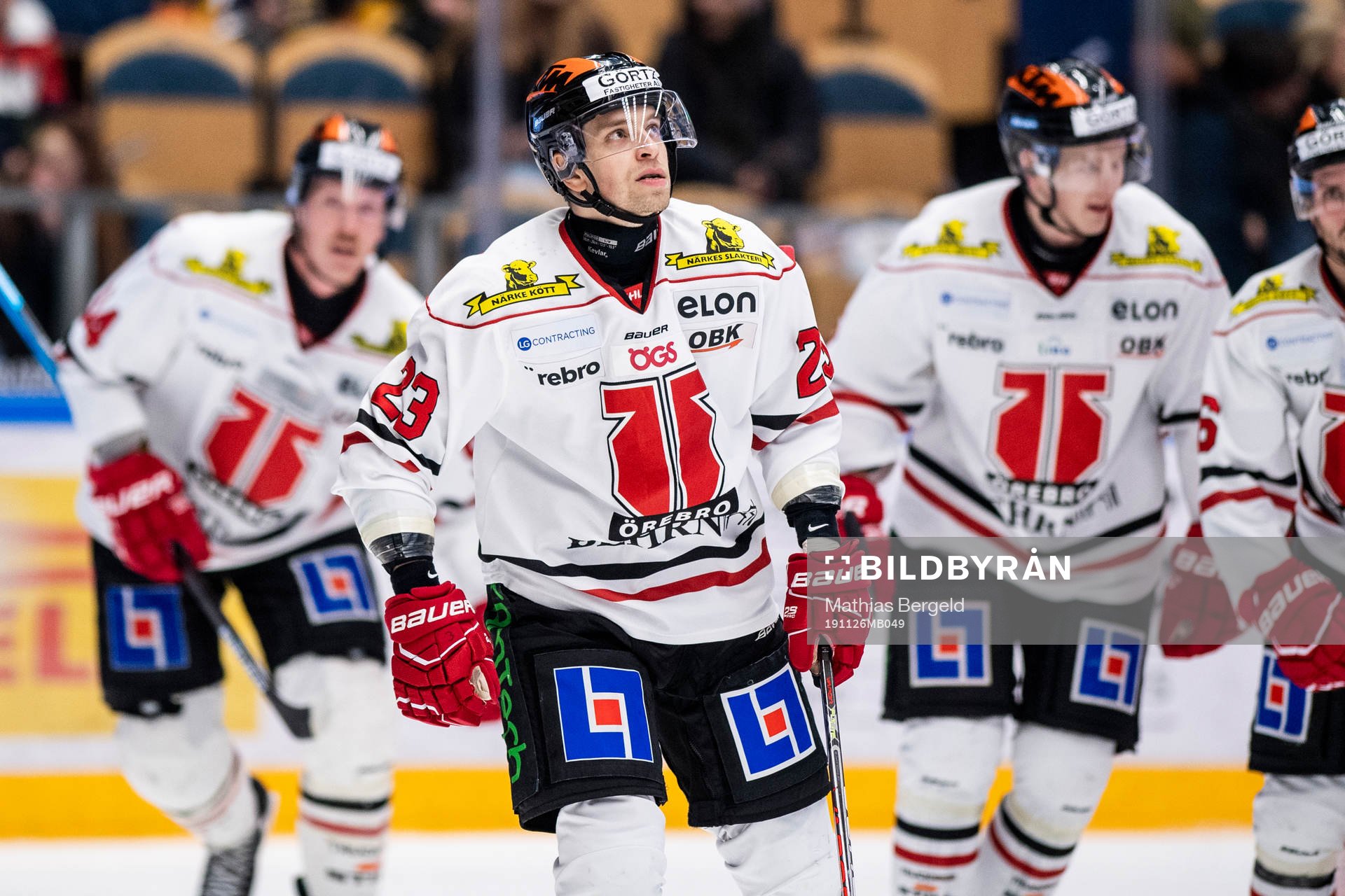 Örebros Sakari Salminen jublar