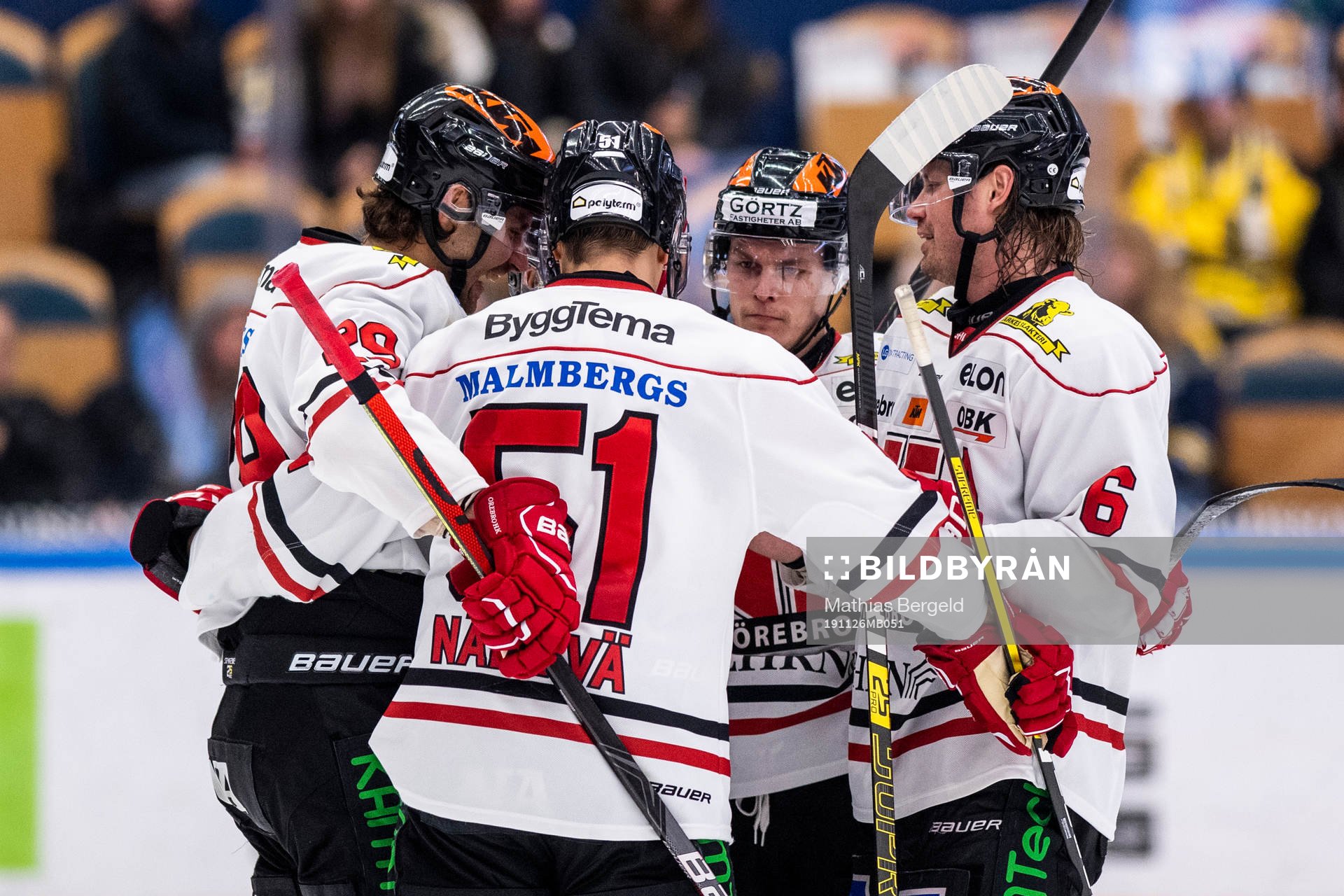 Örebros Ludvig Rensfeldt, Kristian Näkyvä och Stefan
