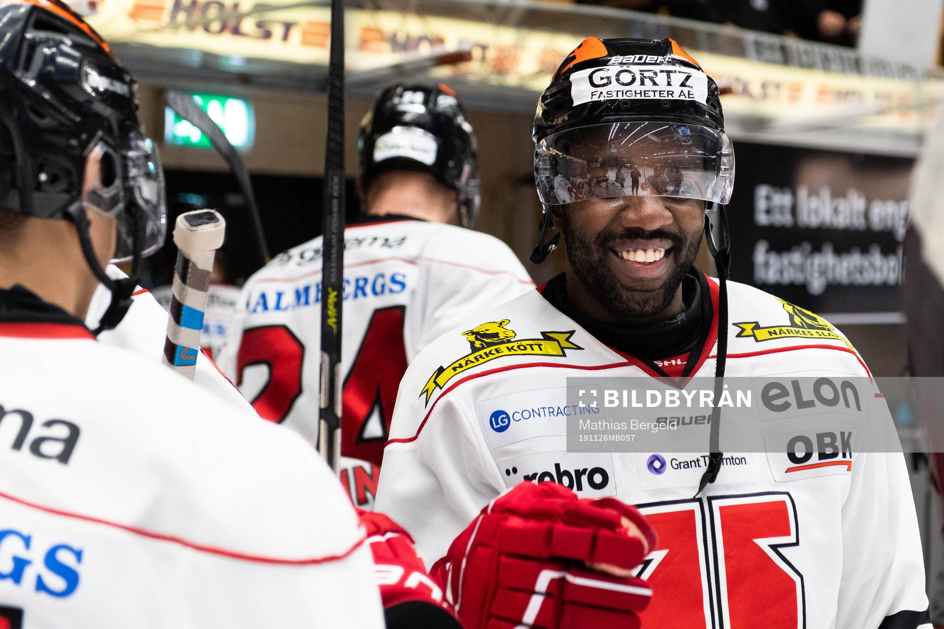 Örebros Daniel Muzito Bagenda jublar