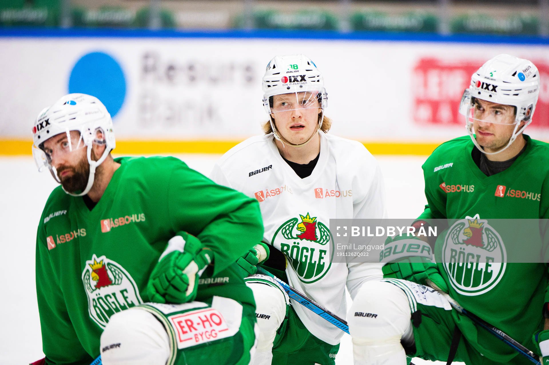 Rögles Taylor Matson, Erik Andersson och Kodie Curran