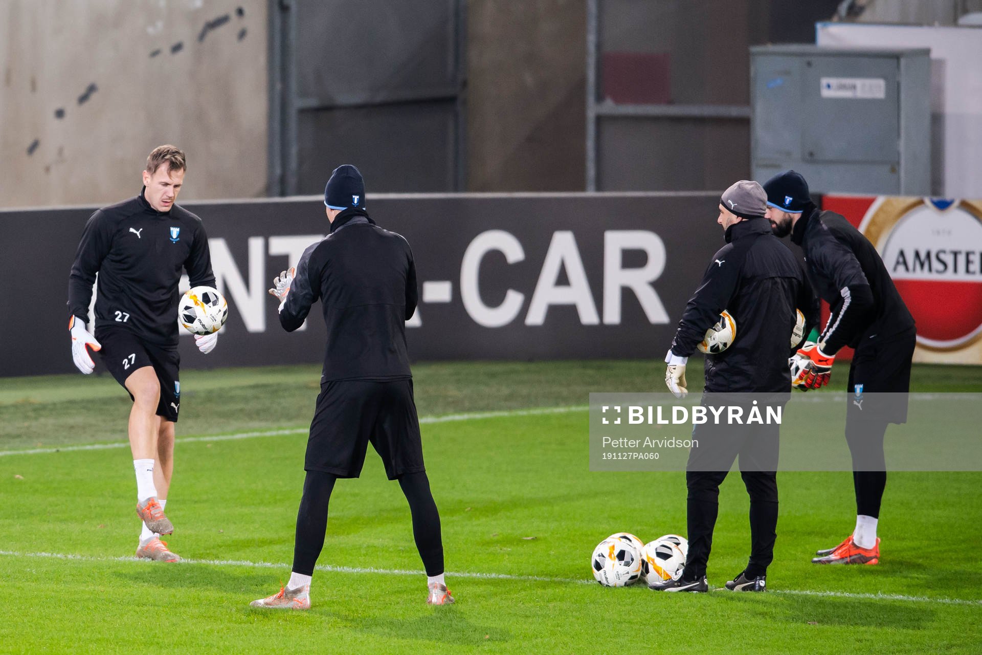 Goalkeeper Johan Dahlin