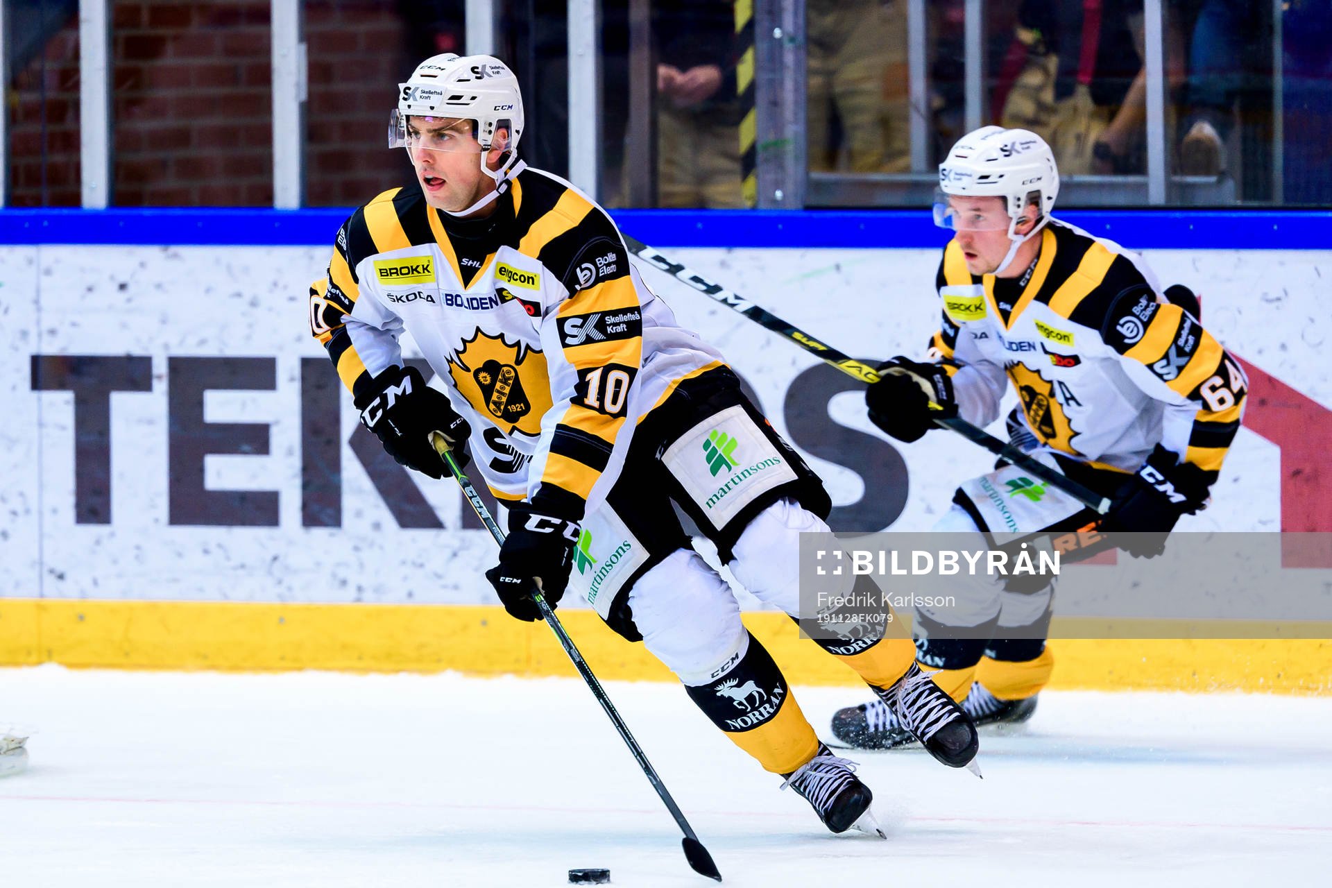 Skellefteås Joakim Lindström och Jonathan Pudas
