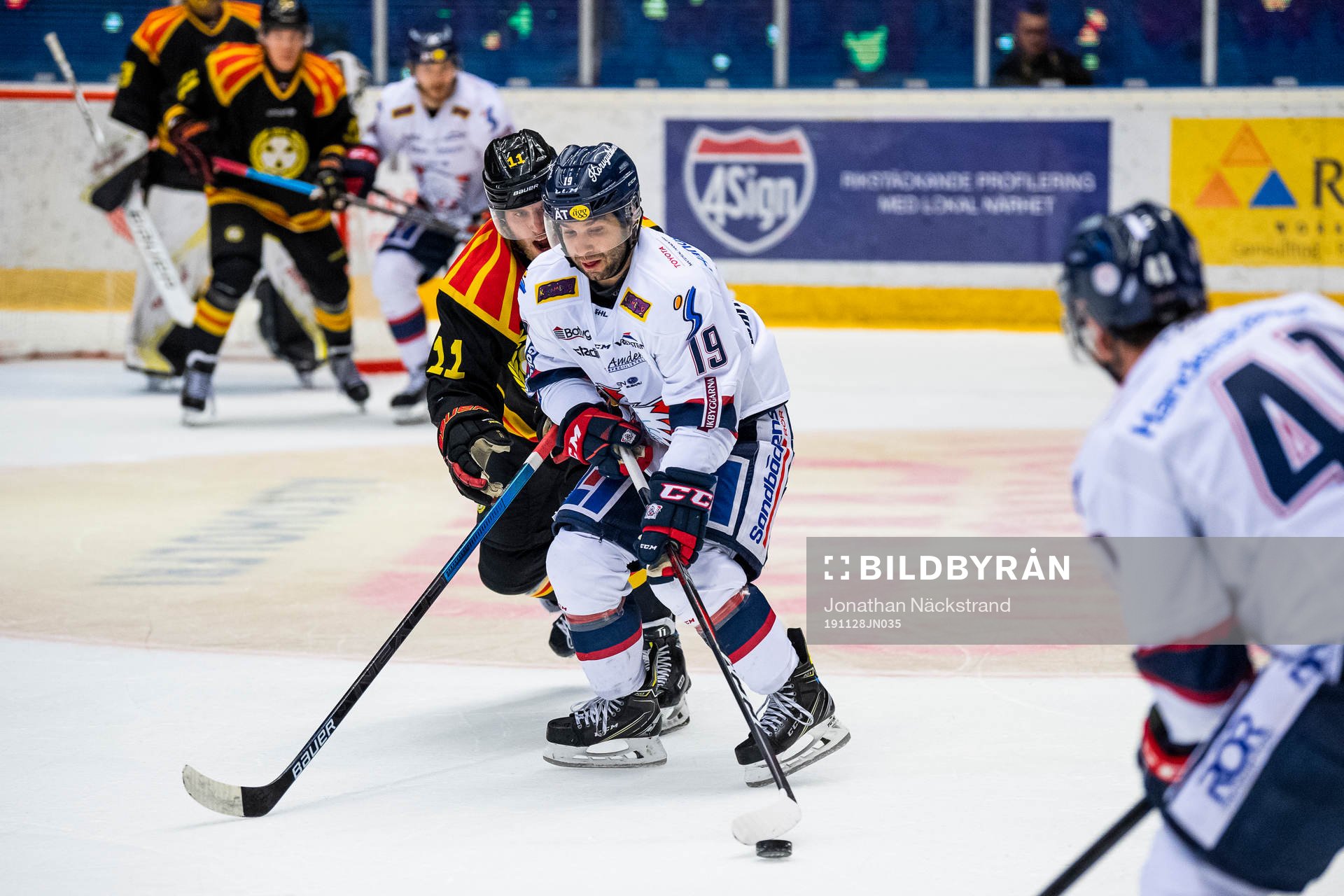 Linköpings Joe Whitney och Brynäs Josef Ingman