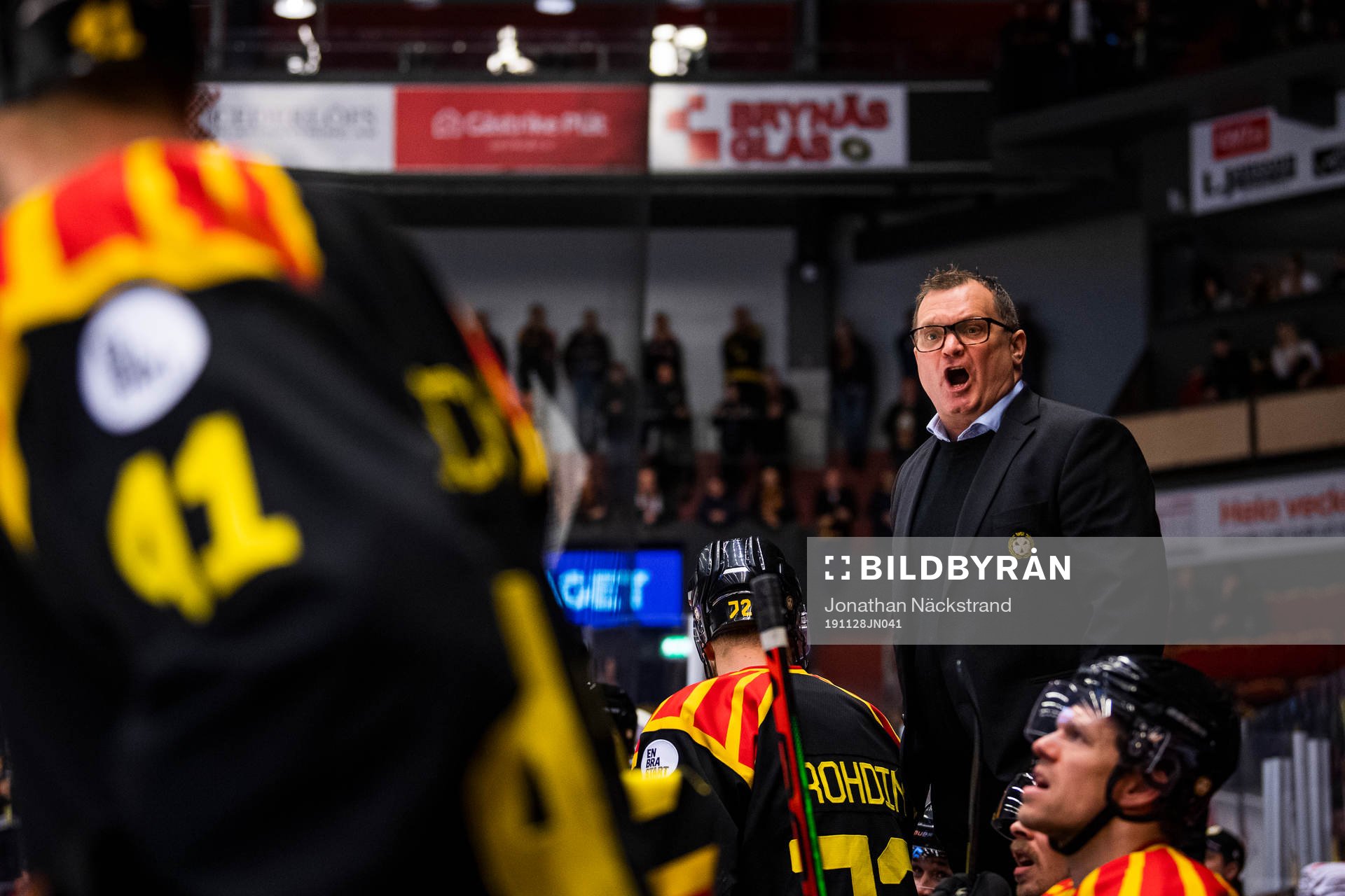 Brynäs tränare Magnus Sundquist