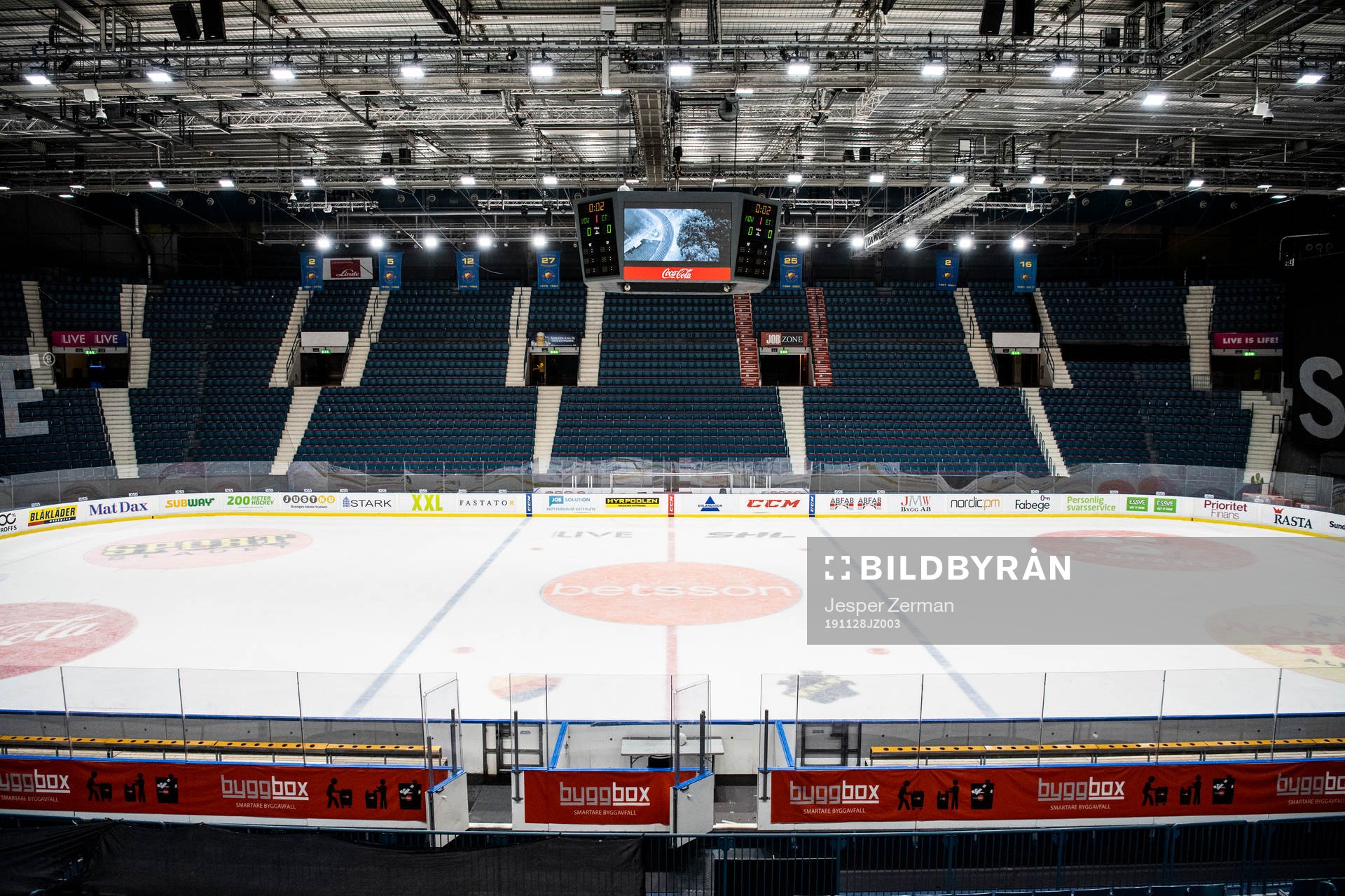 Interiör vy av Hovet