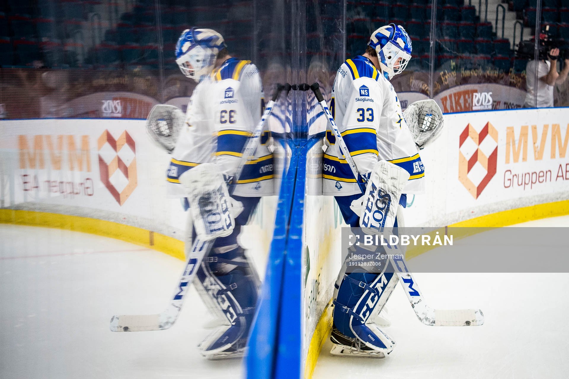Leksands målvakt Axel Brage