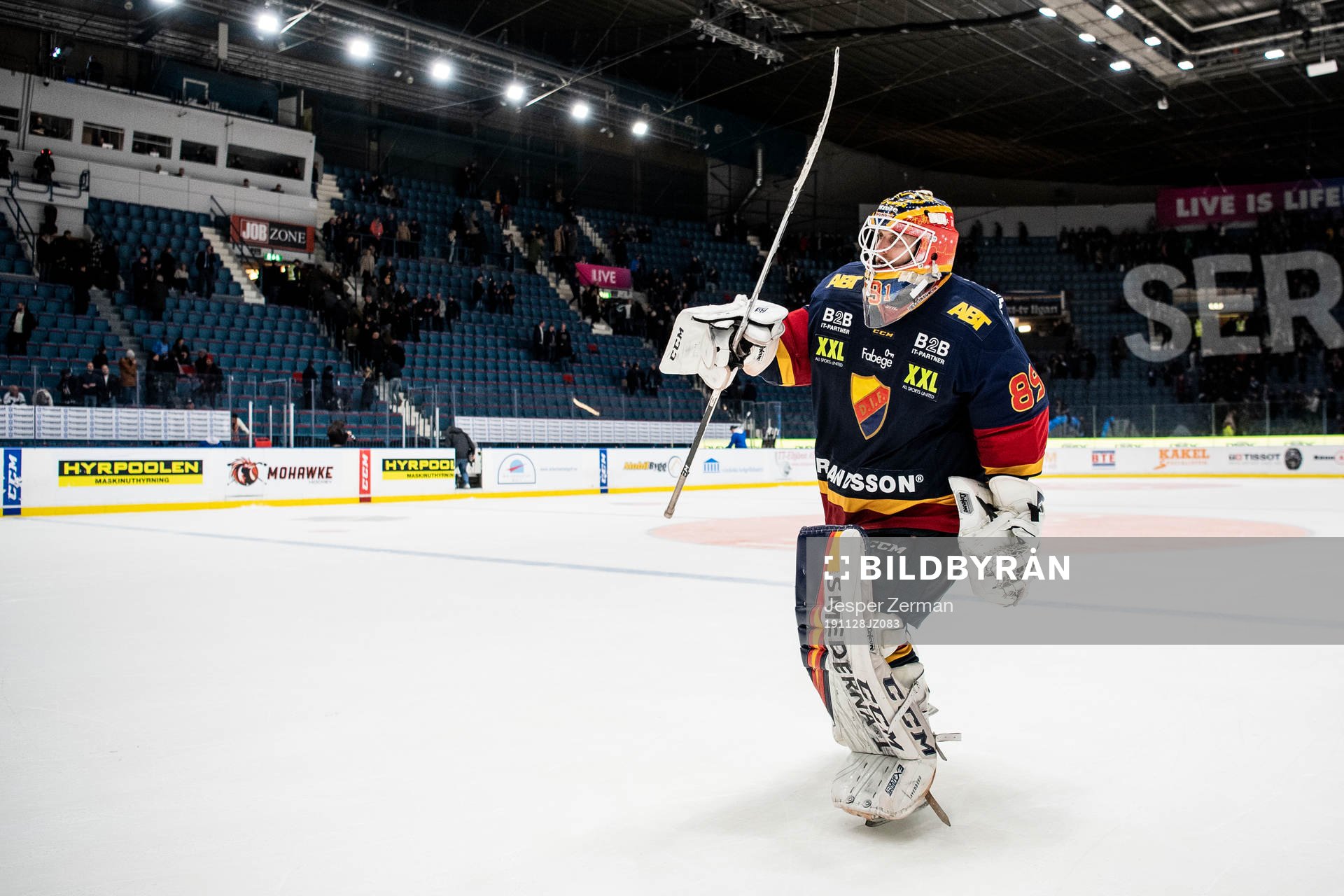 Djurgårdens målvakt Niklas Svedberg