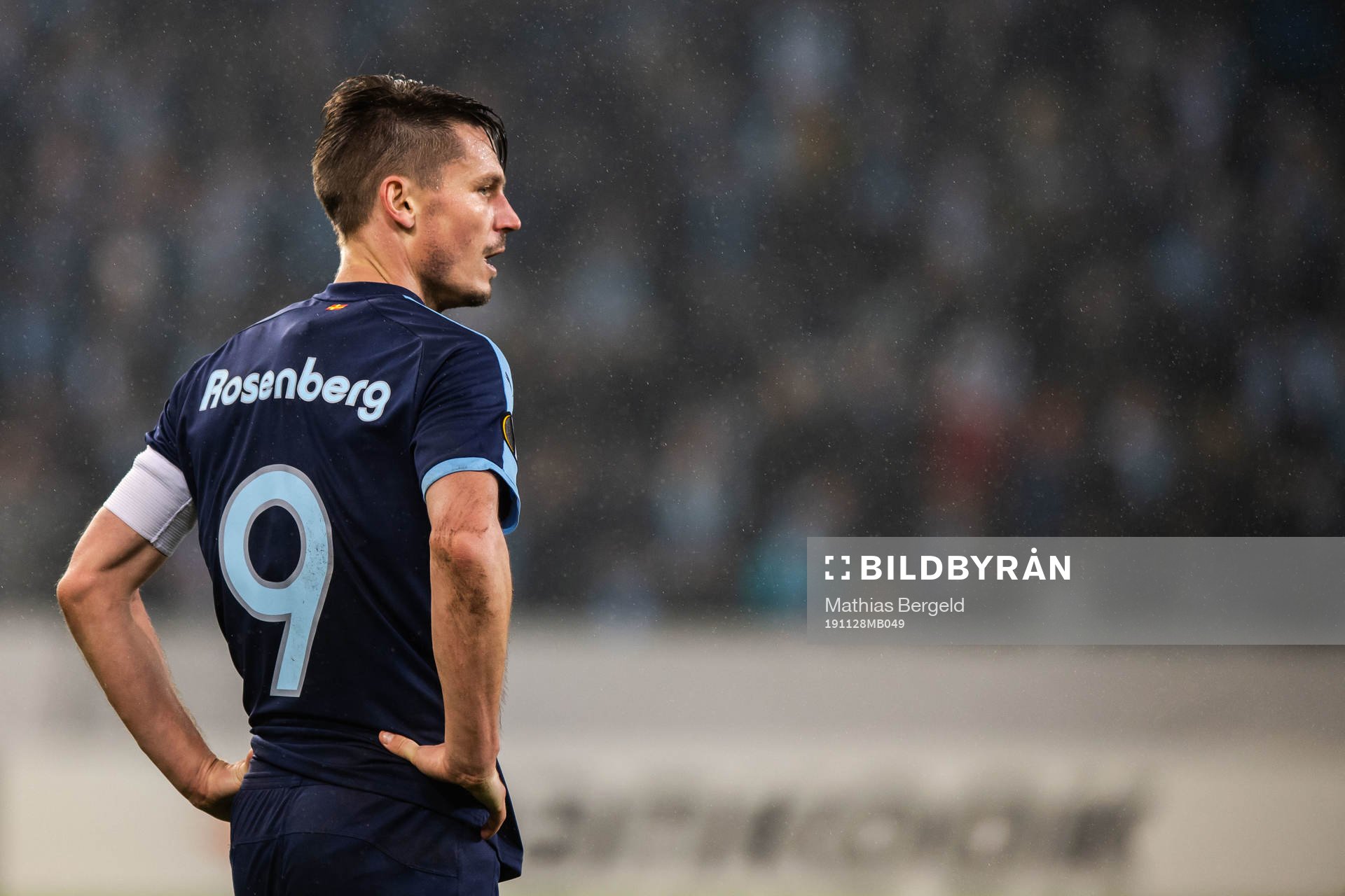 Markus Rosenberg of Malmö FF looks dejected