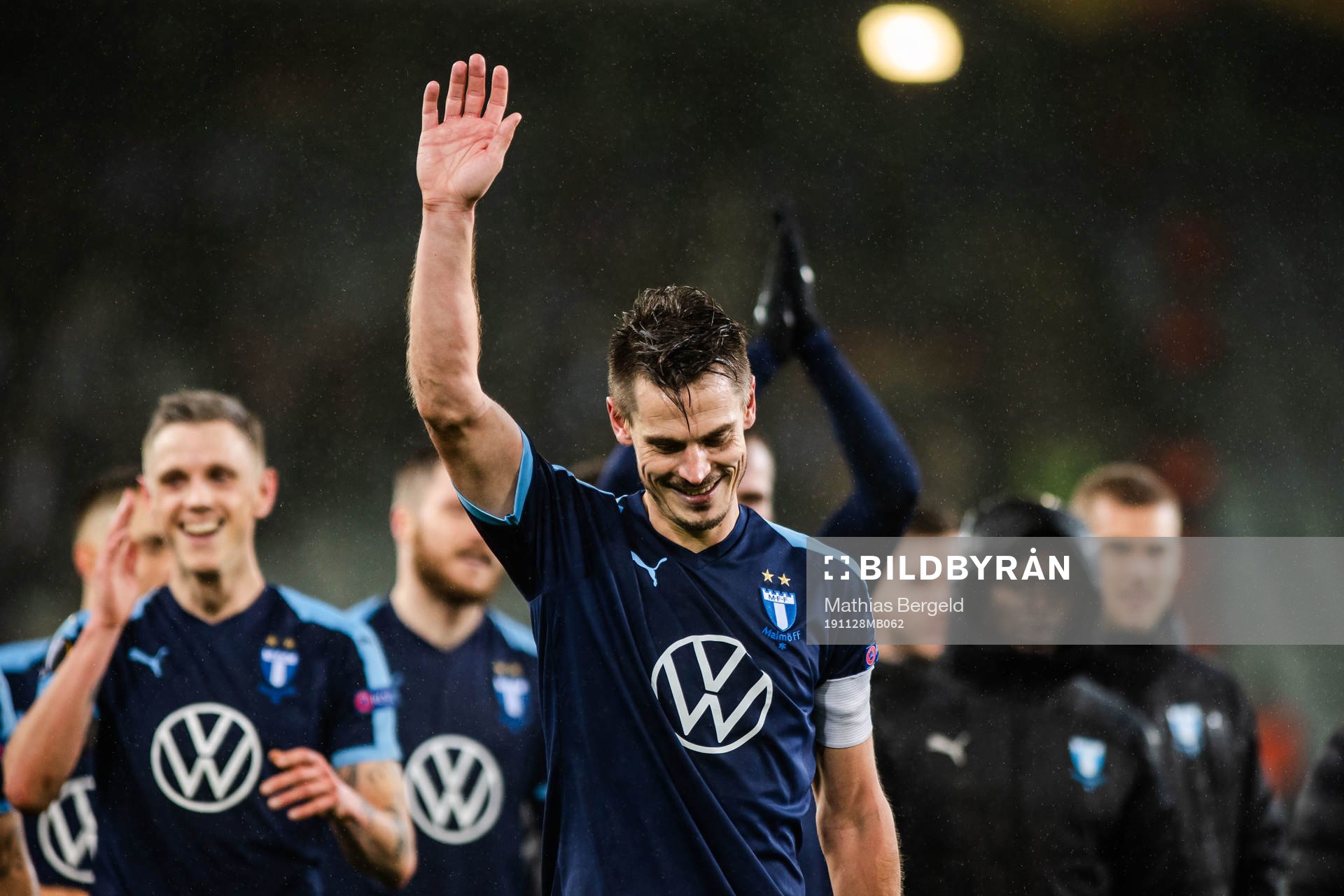 Markus Rosenberg of Malmö FF celebrates