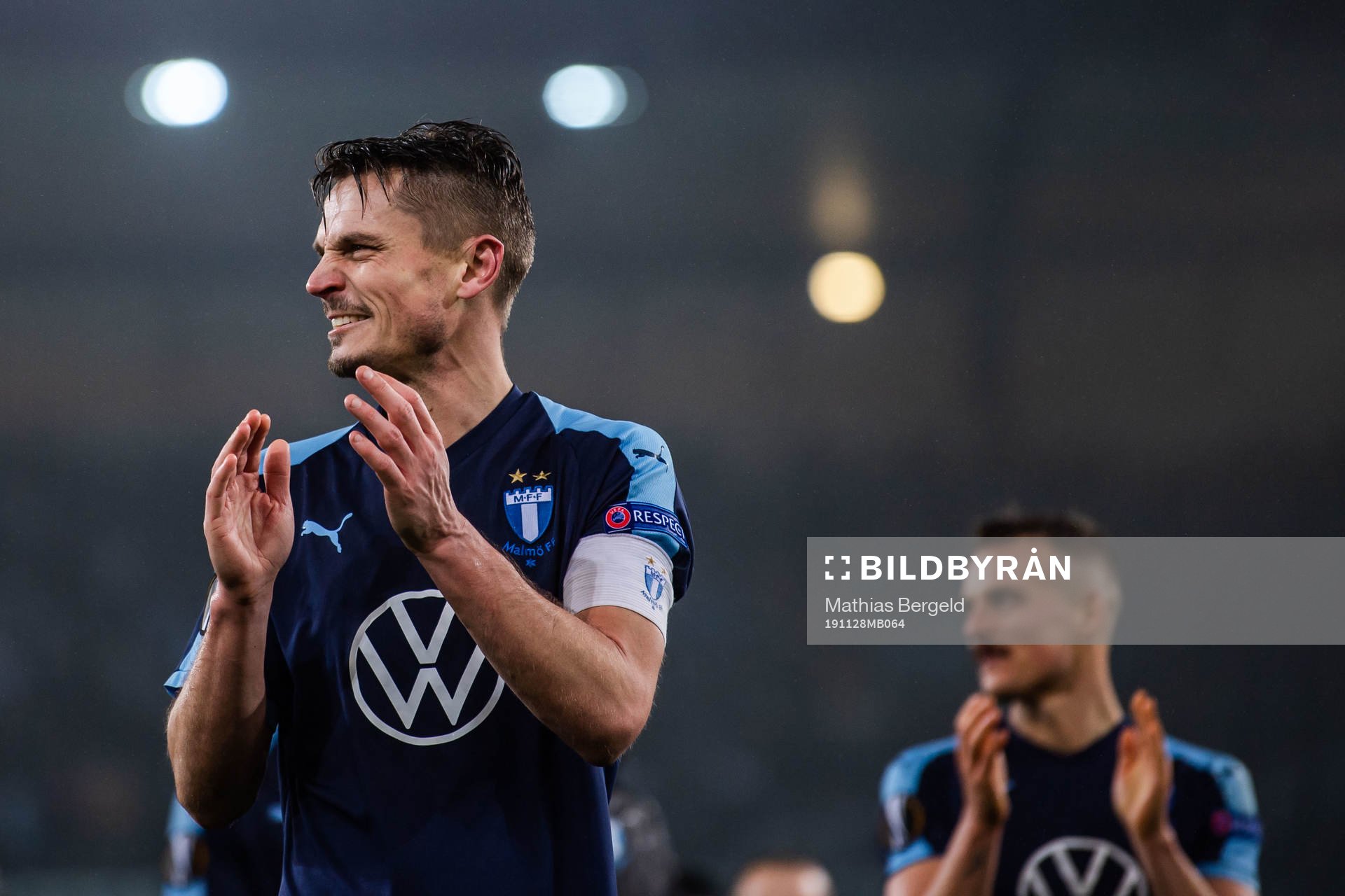 Markus Rosenberg of Malmö FF celebrates